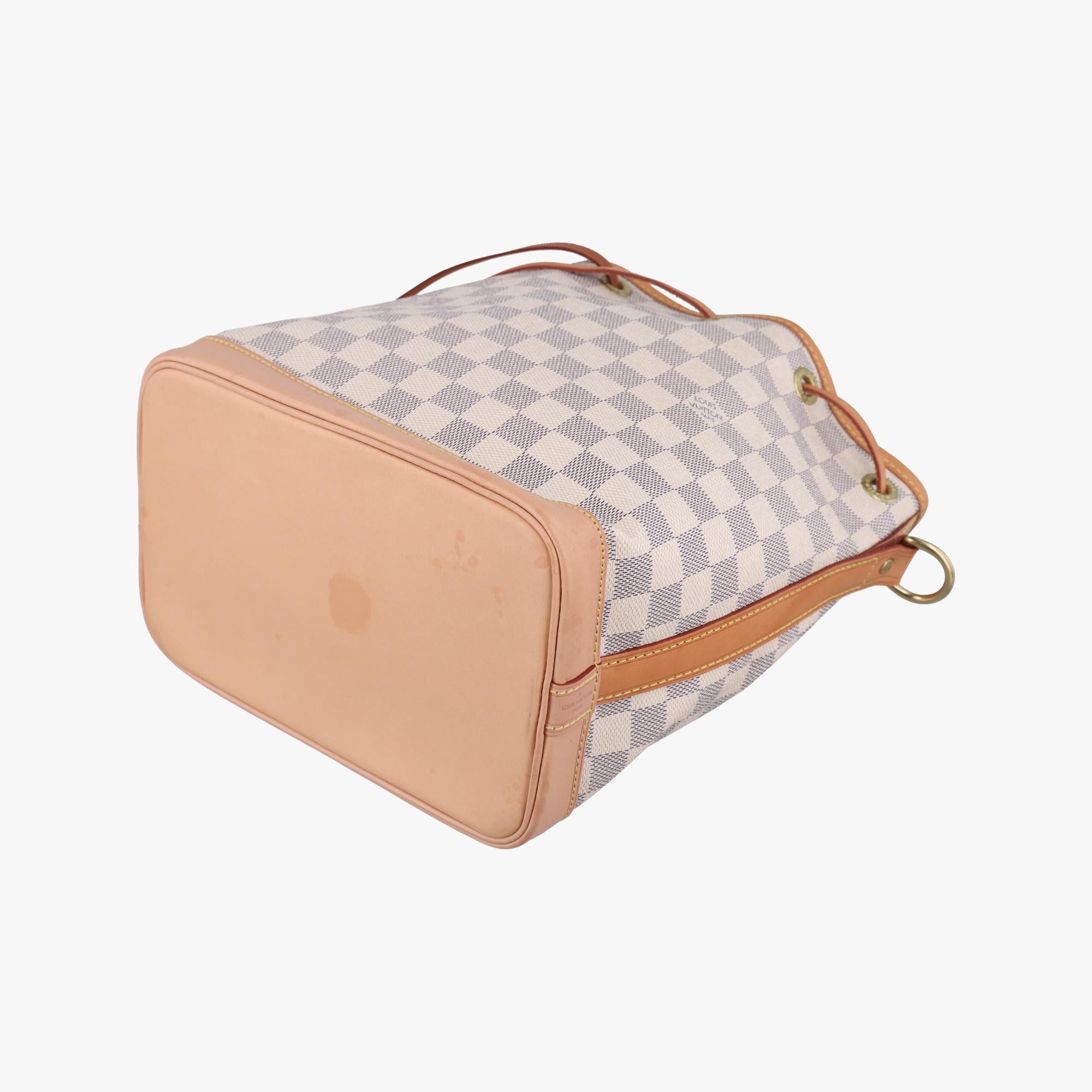 ルイヴィトン Louis Vuitton ショルダーバッグ レディース ノエBB ホワイト ダミエキャンバス N41220 SA2129