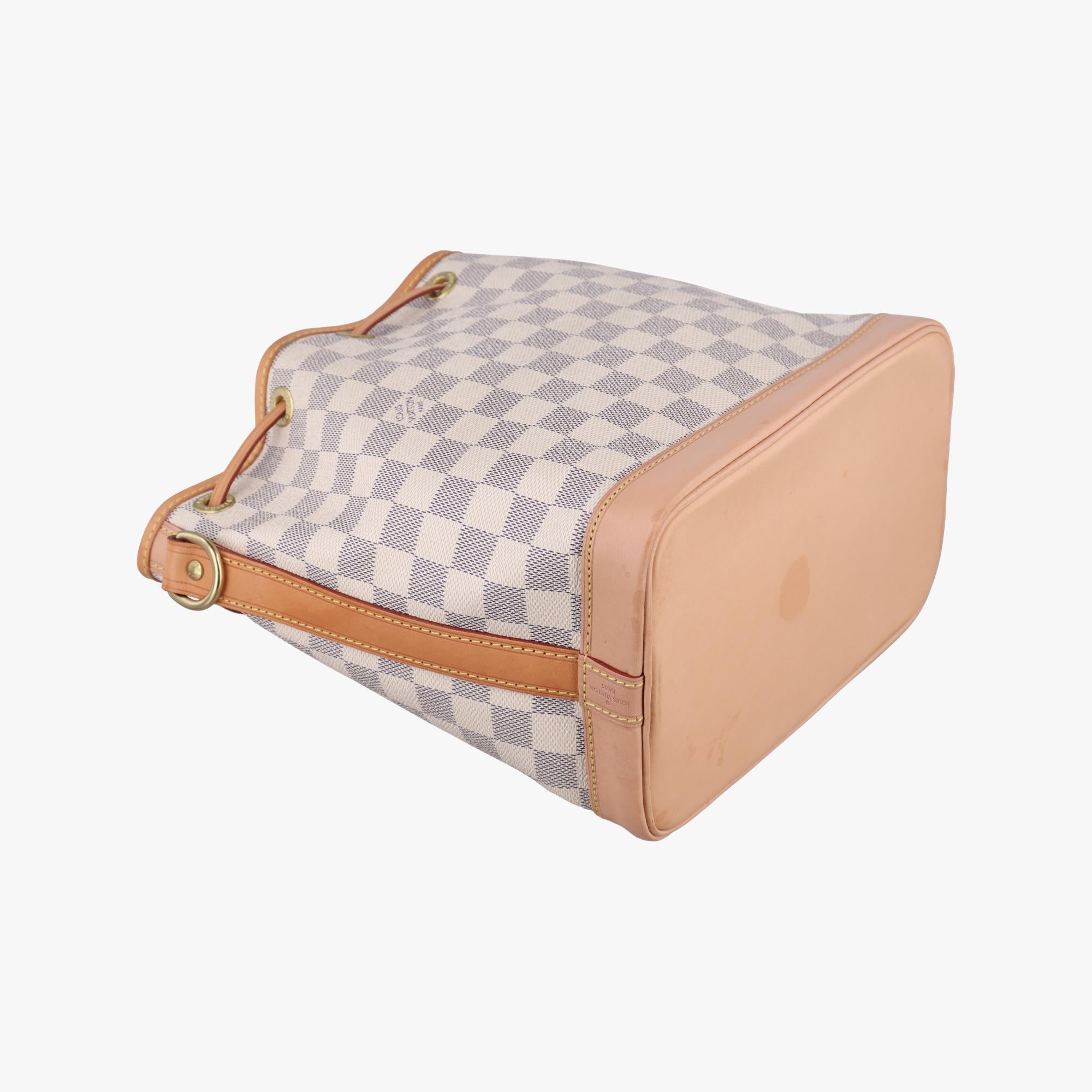 ルイヴィトン Louis Vuitton ショルダーバッグ レディース ノエBB ホワイト ダミエキャンバス N41220 SA2129