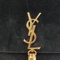 イヴサンローラン Yves saint Laurent ショルダーバッグ レディース ケイト ブラック スエード CLD354119.1114