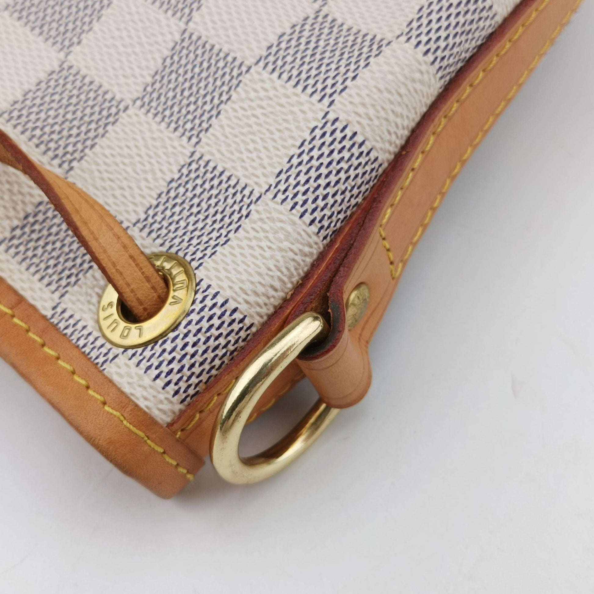 ルイヴィトン Louis Vuitton ショルダーバッグ レディース ノエBB ホワイト ダミエキャンバス N41220 SA3166