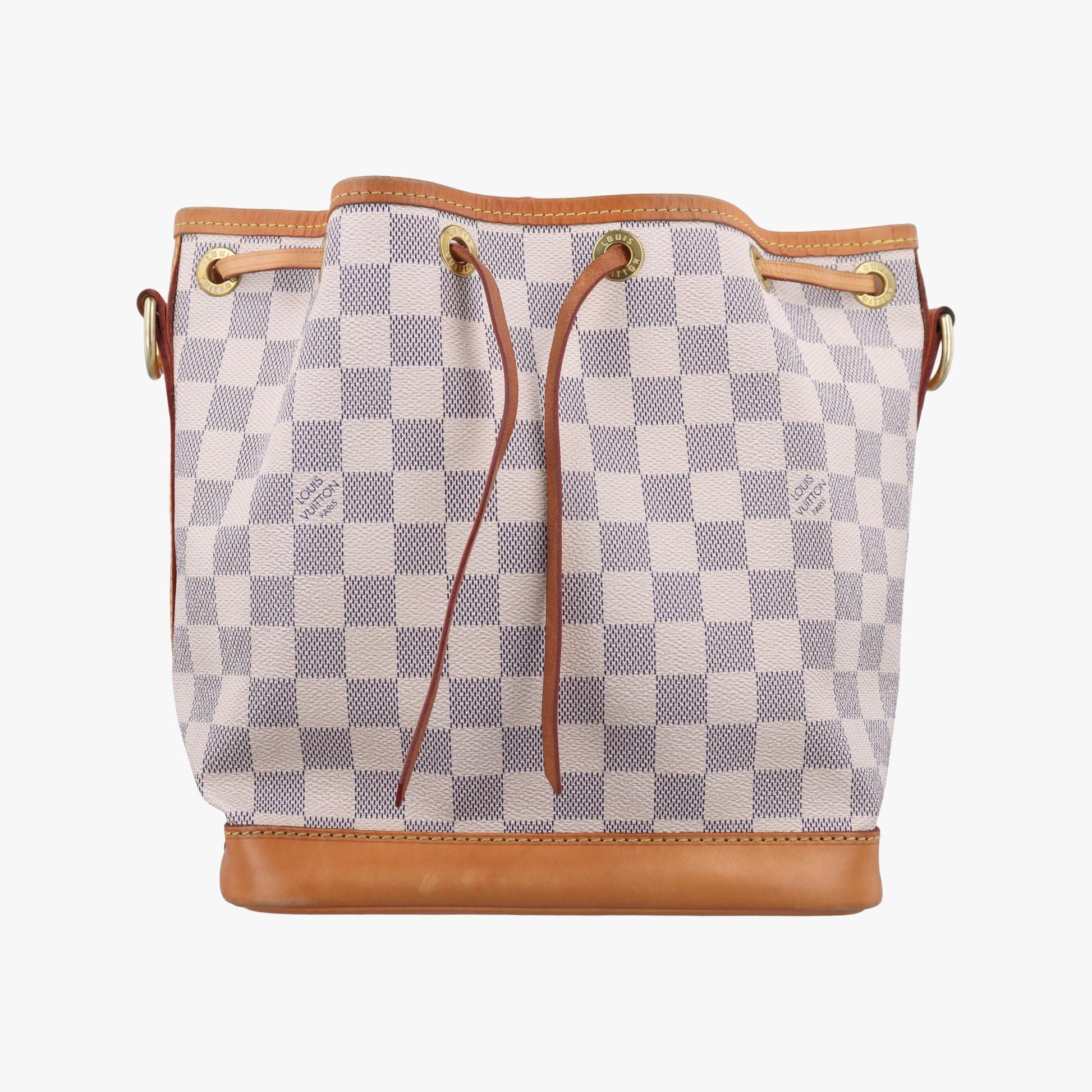 ルイヴィトン Louis Vuitton ショルダーバッグ レディース ノエBB ホワイト ダミエキャンバス N41220 SA3166