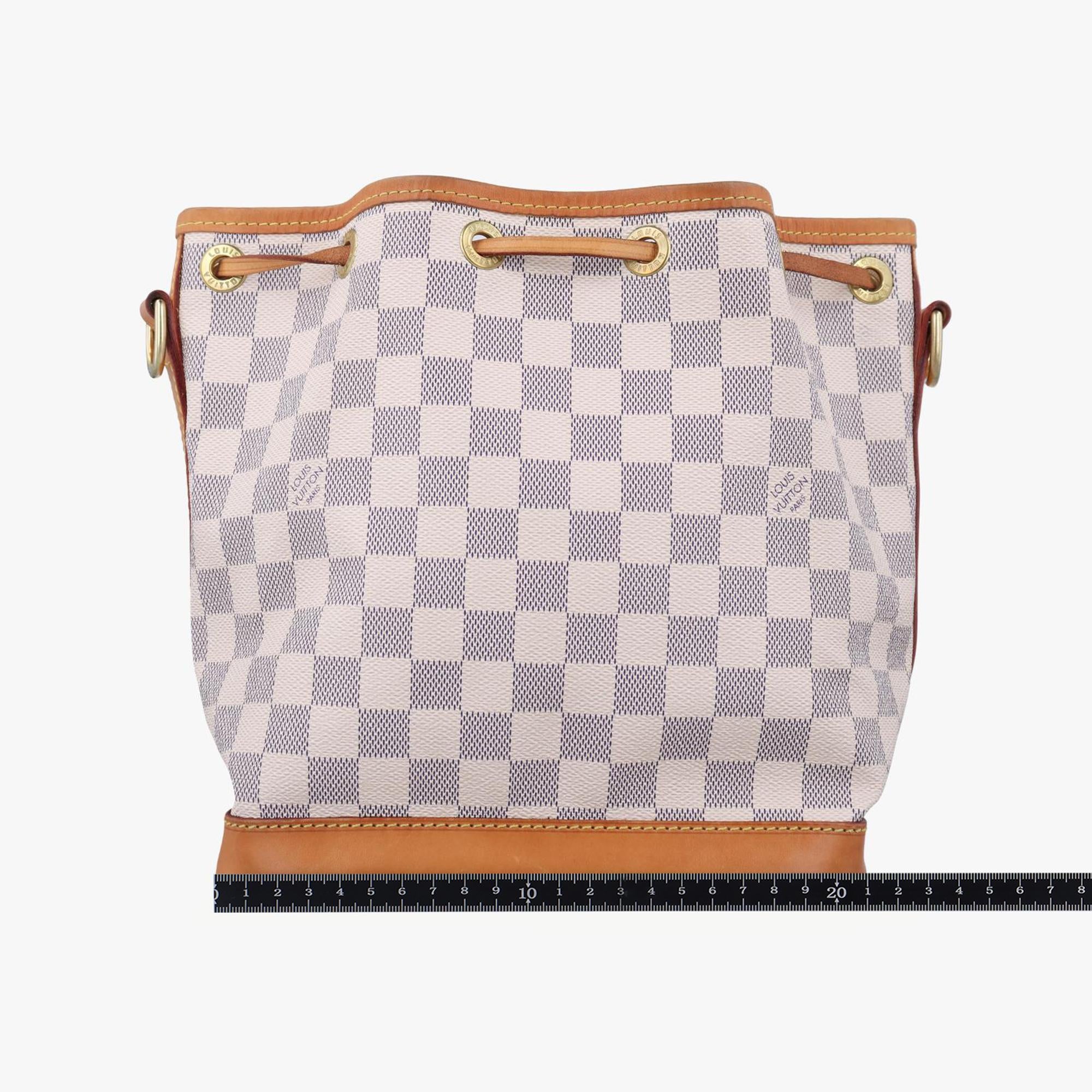 ルイヴィトン Louis Vuitton ショルダーバッグ レディース ノエBB ホワイト ダミエキャンバス N41220 SA3166