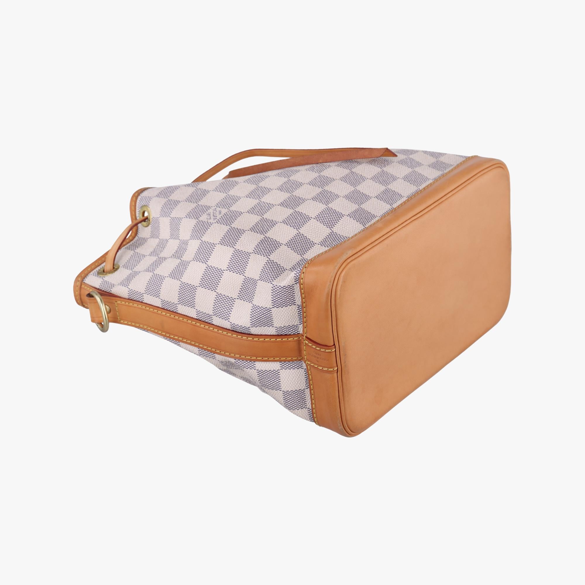 ルイヴィトン Louis Vuitton ショルダーバッグ レディース ノエBB ホワイト ダミエキャンバス N41220 SA3166