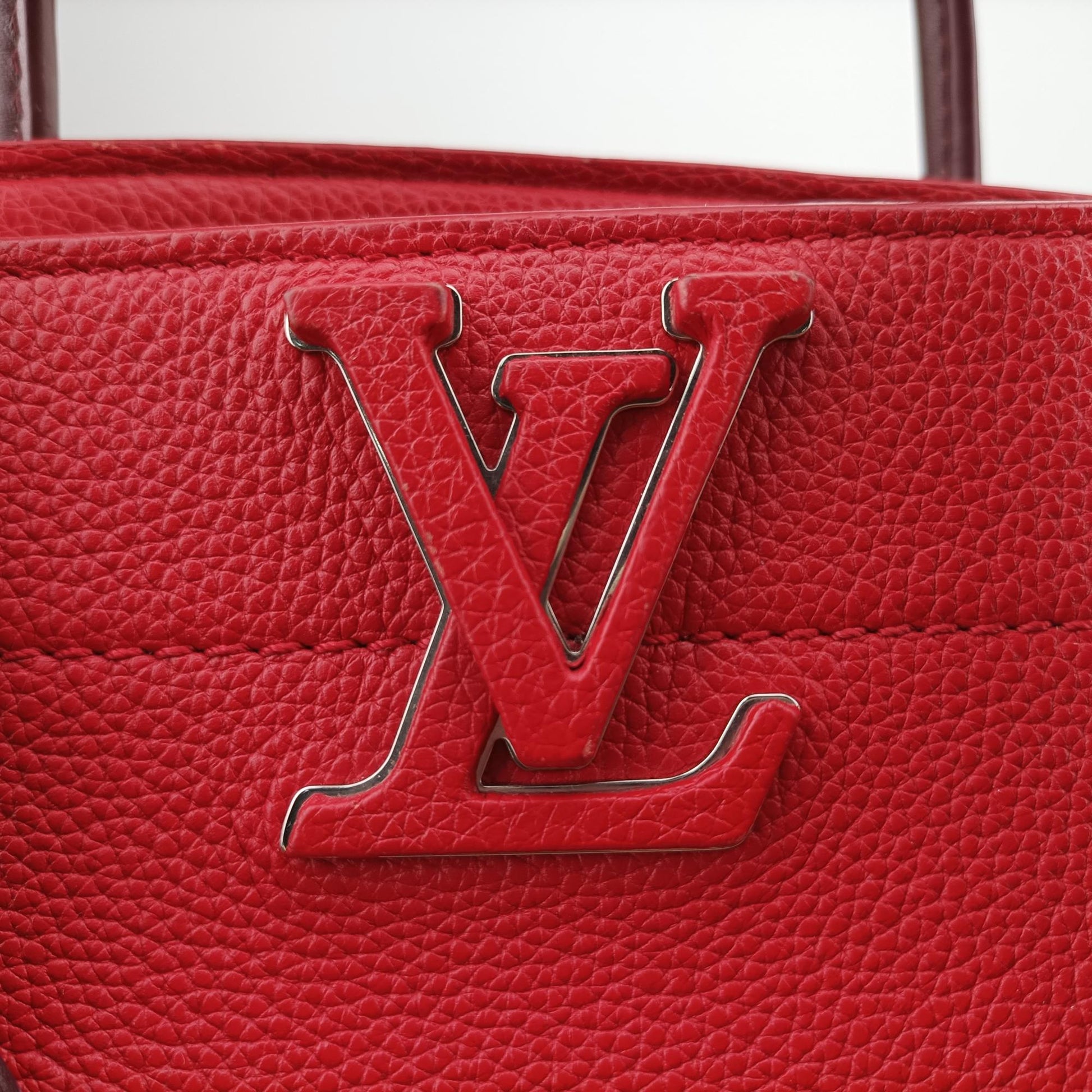 ルイヴィトン Louis Vuitton ハンドバッグ レディース フリーダム レッド レザー M54844 TJ4197