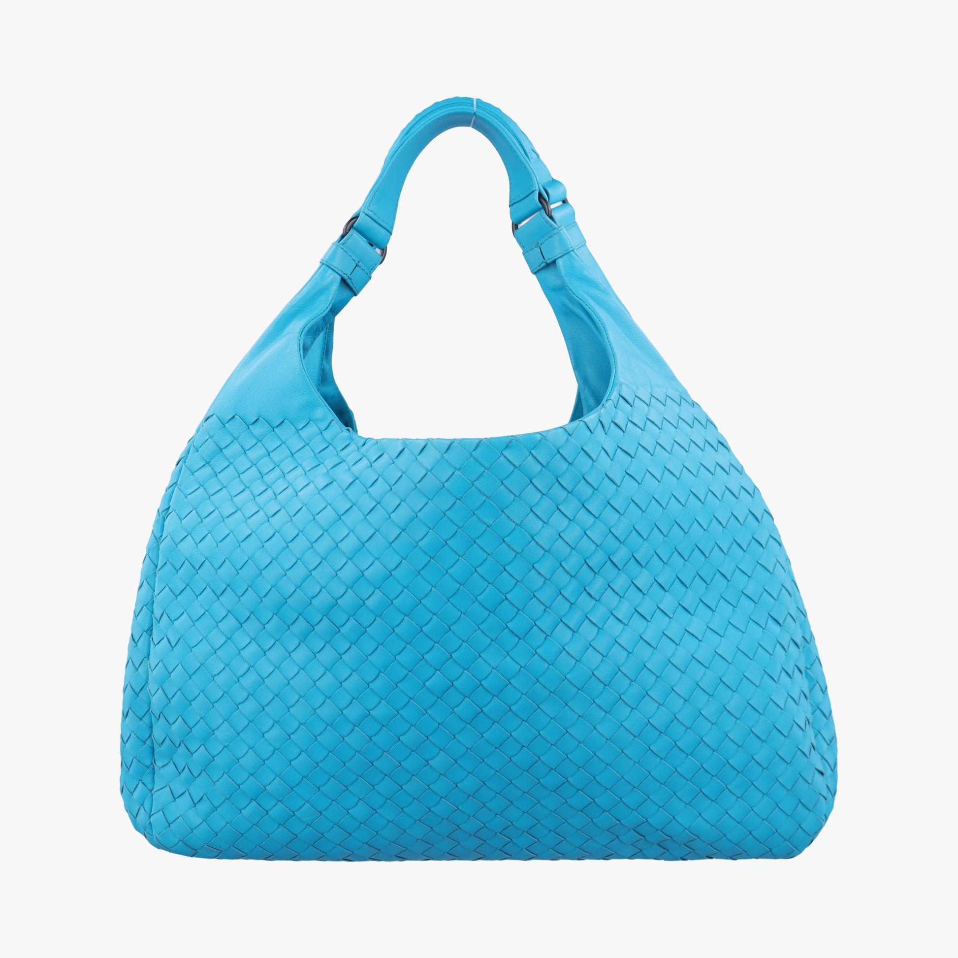 ボッテガヴェネタ Bottega Veneta ショルダーバッグ レディース イントレチャート カンパーナ ブルー ラムスキン B00447030A