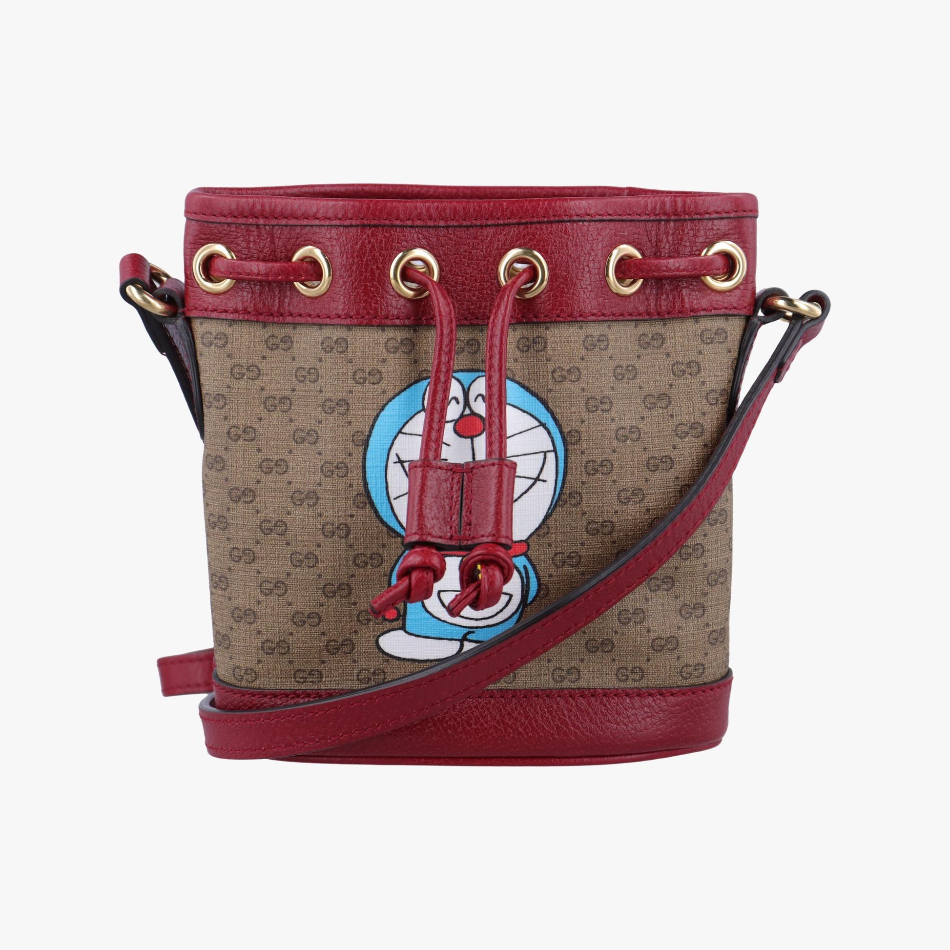 グッチ Gucci ショルダーバッグ レディース ドラえもんコラボ マルチカラー PVCコーティングキャンバス 647801 I033929587