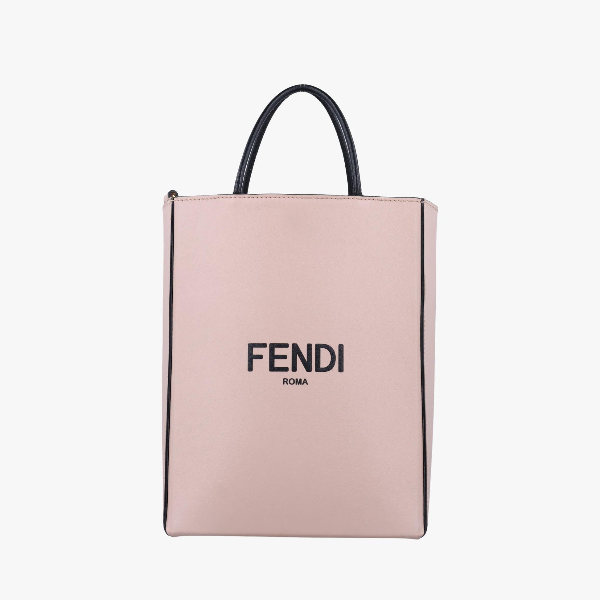 フェンディ Fendi ショルダーバッグ レディース ショッピングバッグ スモール ピンク レザー 8BH382 ADP6 209-0501