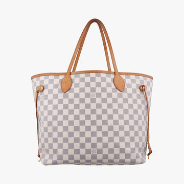 ルイヴィトン Louis Vuitton ショルダーバッグ レディース ネヴァーフルMM アズール ダミエキャンバス N41361 AR3102 GI1184