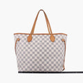 ルイヴィトン Louis Vuitton ショルダーバッグ レディース ネヴァーフルMM アズール ダミエキャンバス N41361 AR3102 GI1184