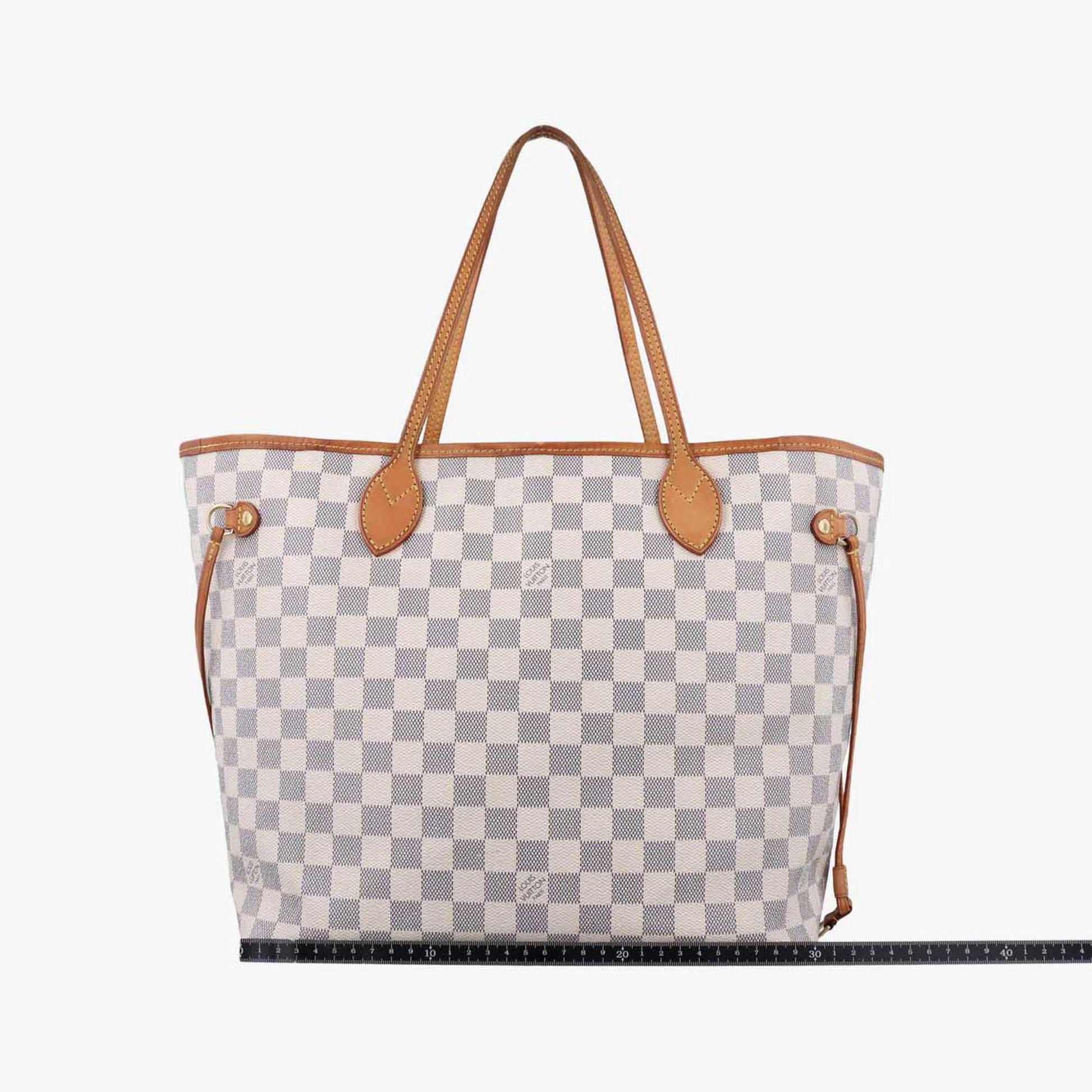 ルイヴィトン Louis Vuitton ショルダーバッグ レディース ネヴァーフルMM アズール ダミエキャンバス N41361 AR3102 GI1184