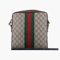 グッチ Gucci ショルダーバッグ レディース オフィディア ブラウン×レッド×グリーン PVCコーティングキャンバス×レザー 547926 H032466578