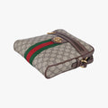 グッチ Gucci ショルダーバッグ レディース オフィディア ブラウン×レッド×グリーン PVCコーティングキャンバス×レザー 547926 H032466578