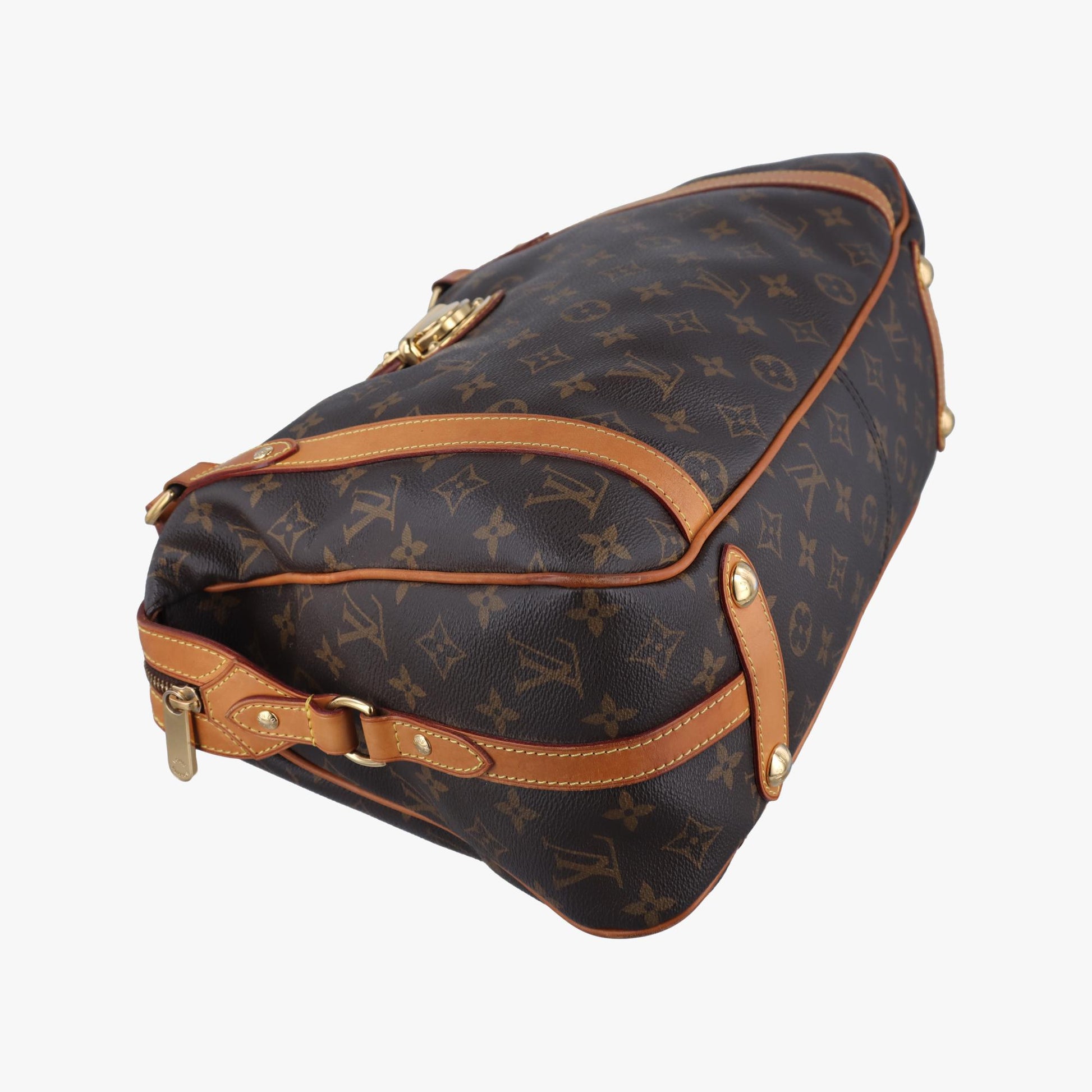 ルイヴィトン Louis Vuitton ショルダーバッグ レディース ストレーザPM モノグラム/ブラウン系 モノグラムキャンバス M51186 FL5019