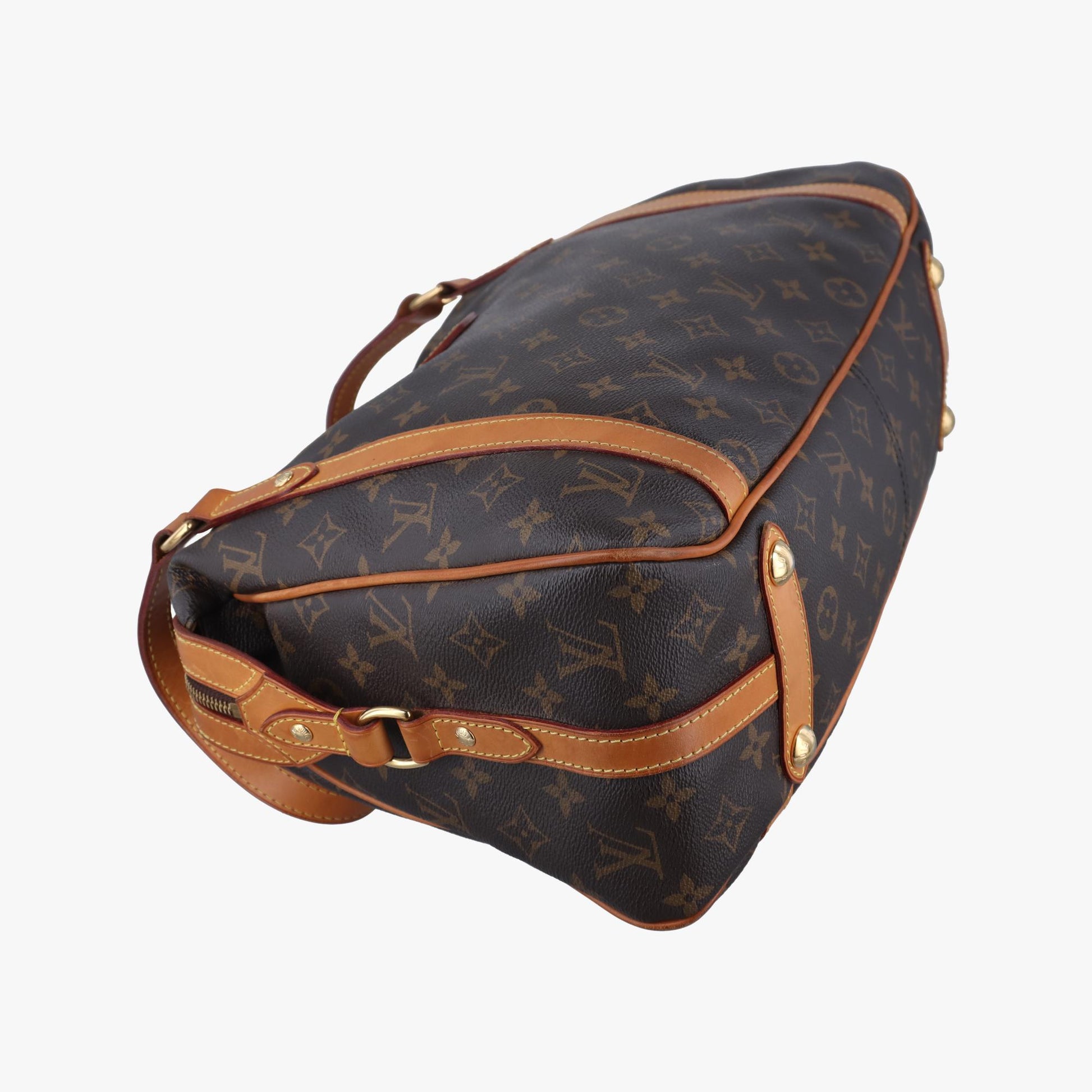 ルイヴィトン Louis Vuitton ショルダーバッグ レディース ストレーザPM モノグラム/ブラウン系 モノグラムキャンバス M51186 FL5019