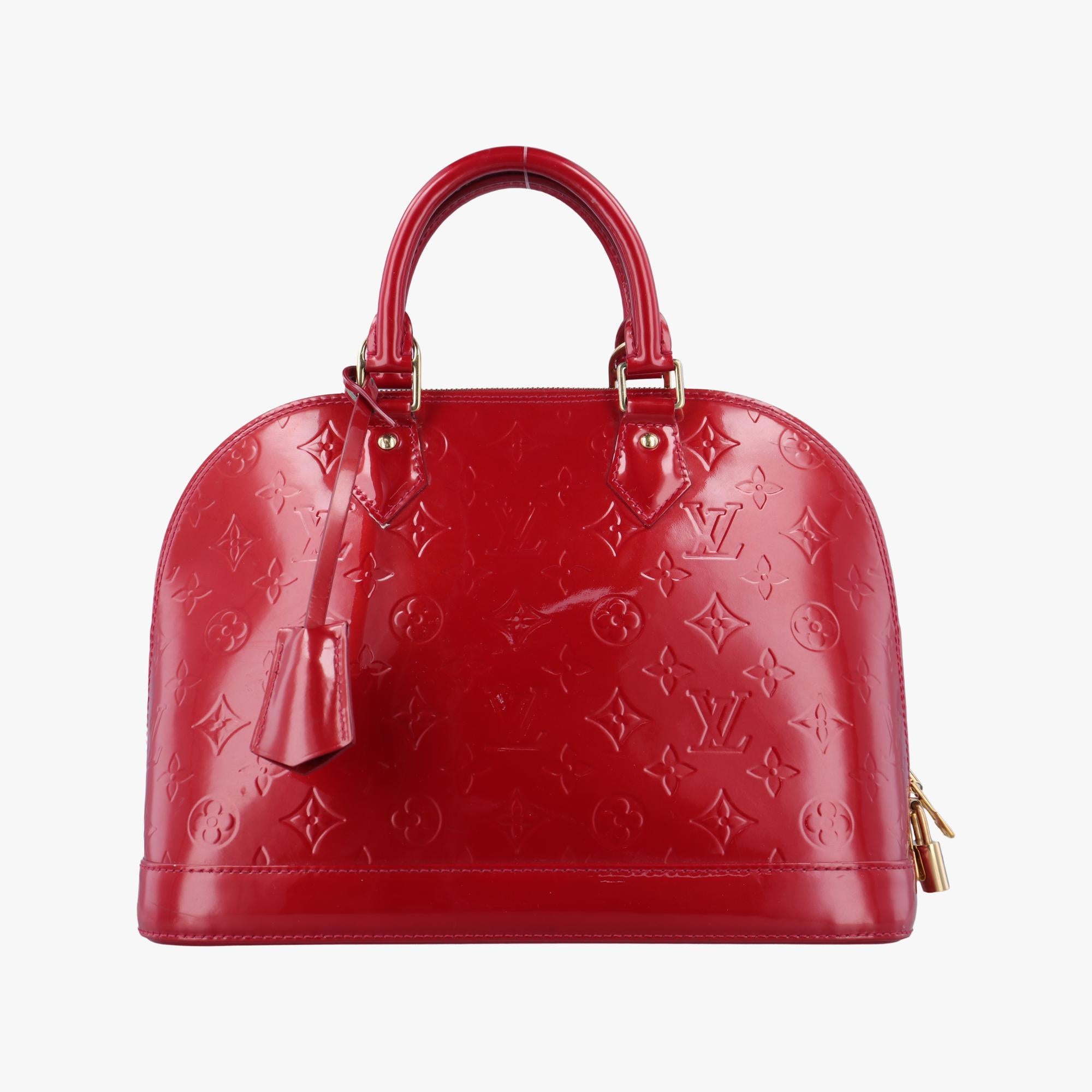 ルイヴィトン Louis Vuitton ハンドバッグ レディース アルマPM ポム ダムール ヴェルニ M90096 SD0144