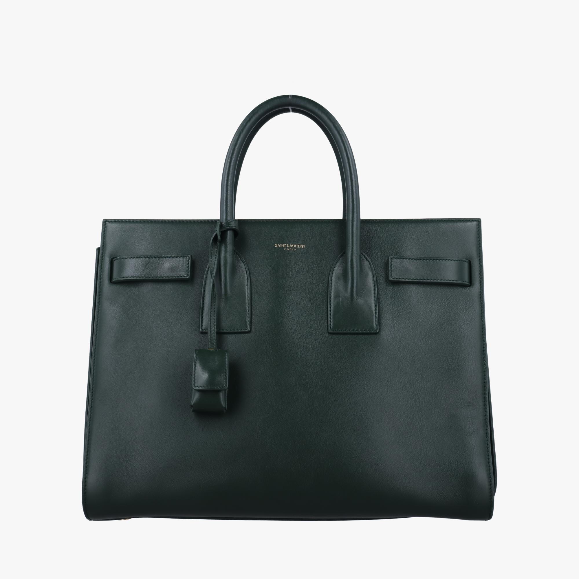 イヴサンローラン Yves saint Laurent ショルダーバッグ レディース サックドジュール スモール グリーン レザー GNR324823.1213