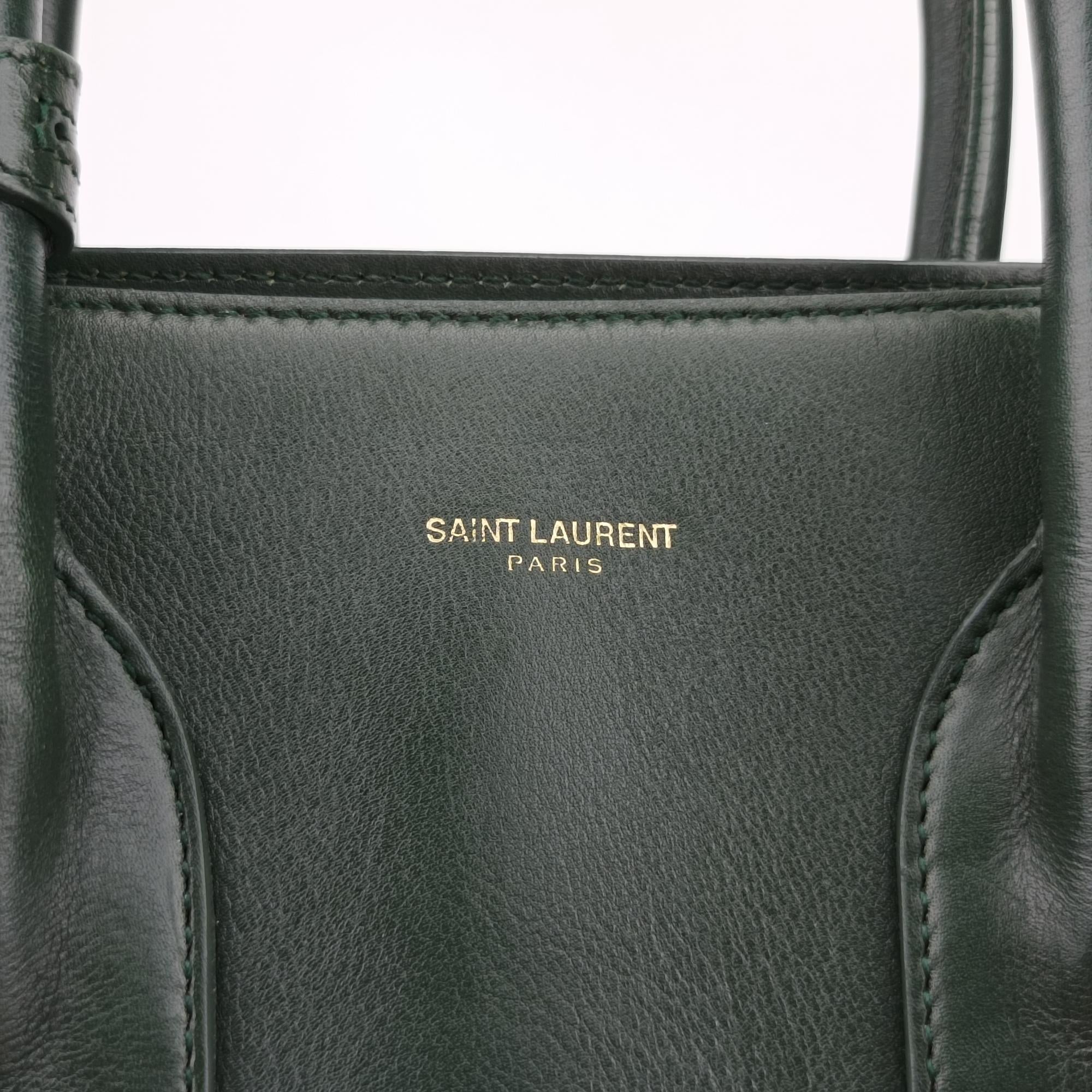 イヴサンローラン Yves saint Laurent ショルダーバッグ レディース サックドジュール スモール グリーン レザー GNR324823.1213