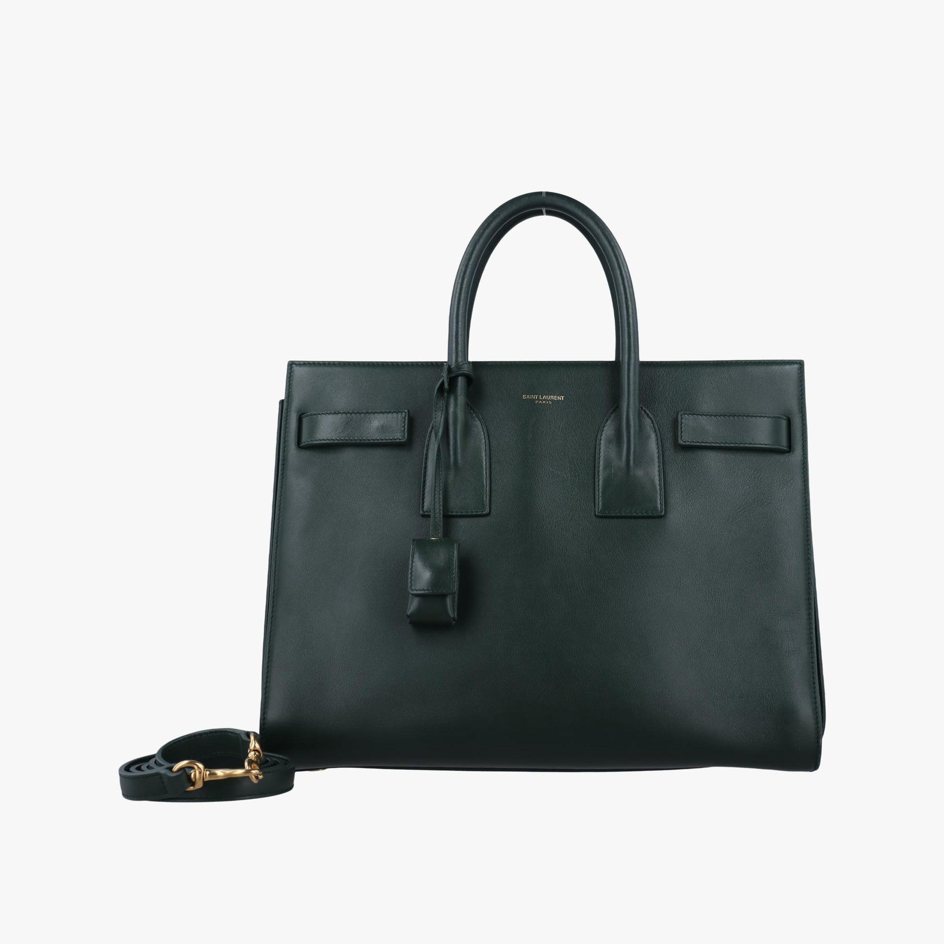 イヴサンローラン Yves saint Laurent ショルダーバッグ レディース サックドジュール スモール グリーン レザー GNR324823.1213