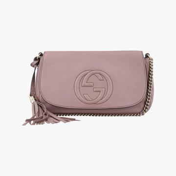 グッチ Gucci ショルダーバッグ レディース ソーホー ピンク レザー 336752 A017408632