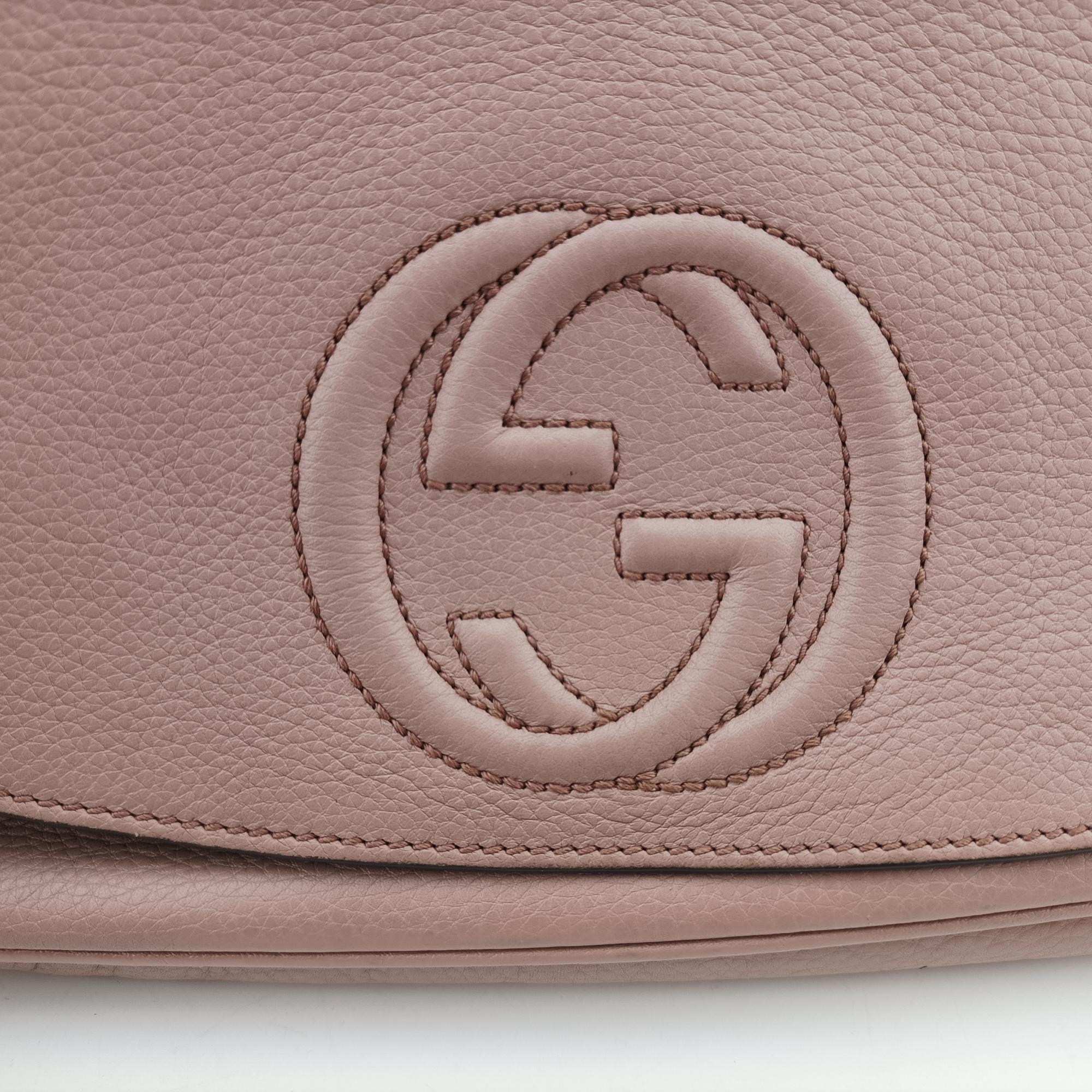 グッチ Gucci ショルダーバッグ レディース ソーホー ピンク レザー 336752 A017408632