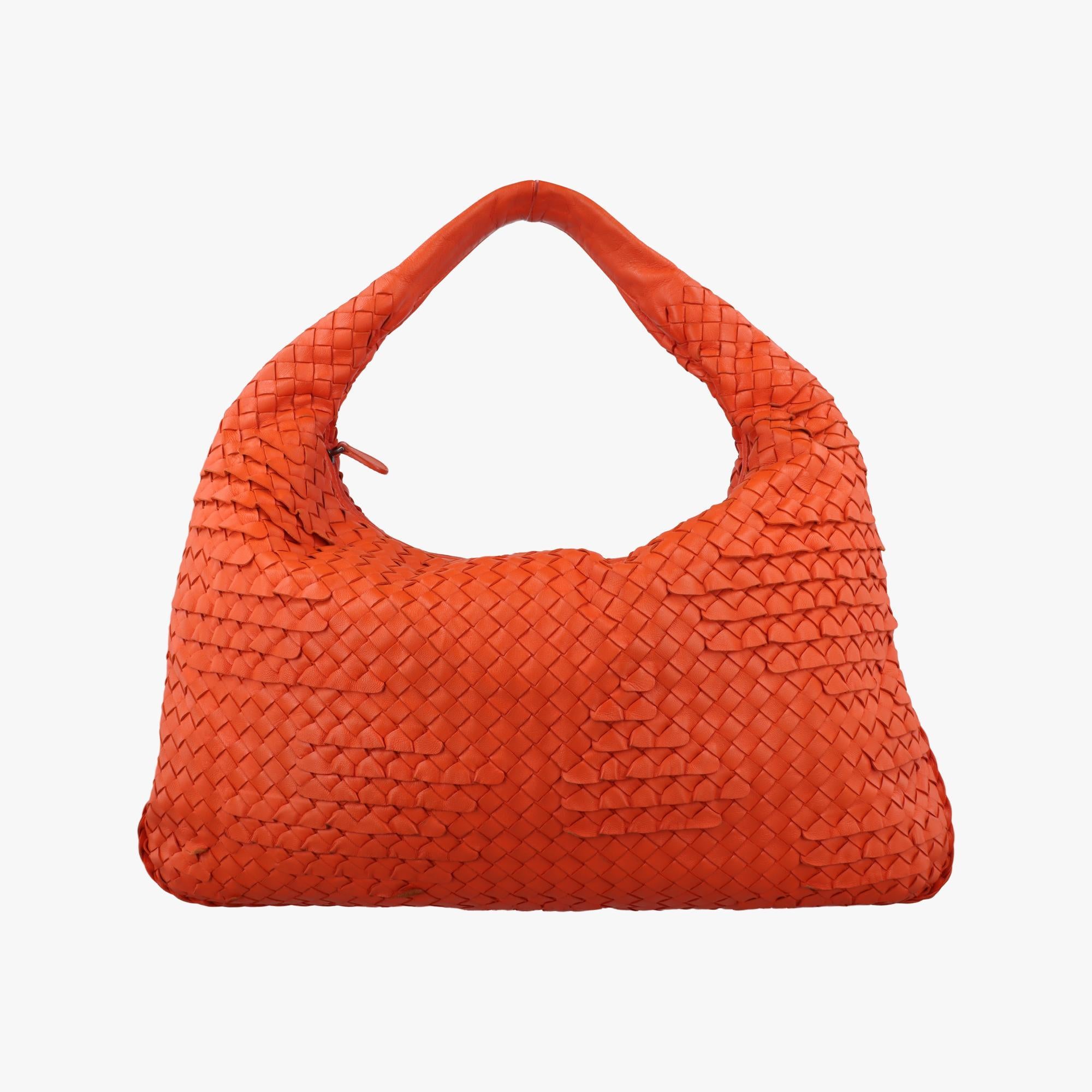 ボッテガヴェネタ Bottega Veneta ハンドバッグ レディース イントレチャート オレンジ ラムスキン B02629646H