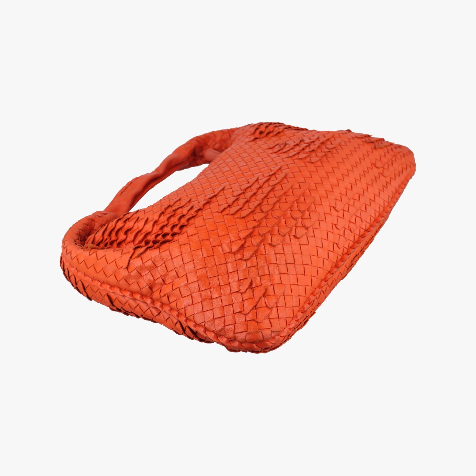 ボッテガヴェネタ Bottega Veneta ハンドバッグ レディース イントレチャート オレンジ ラムスキン B02629646H