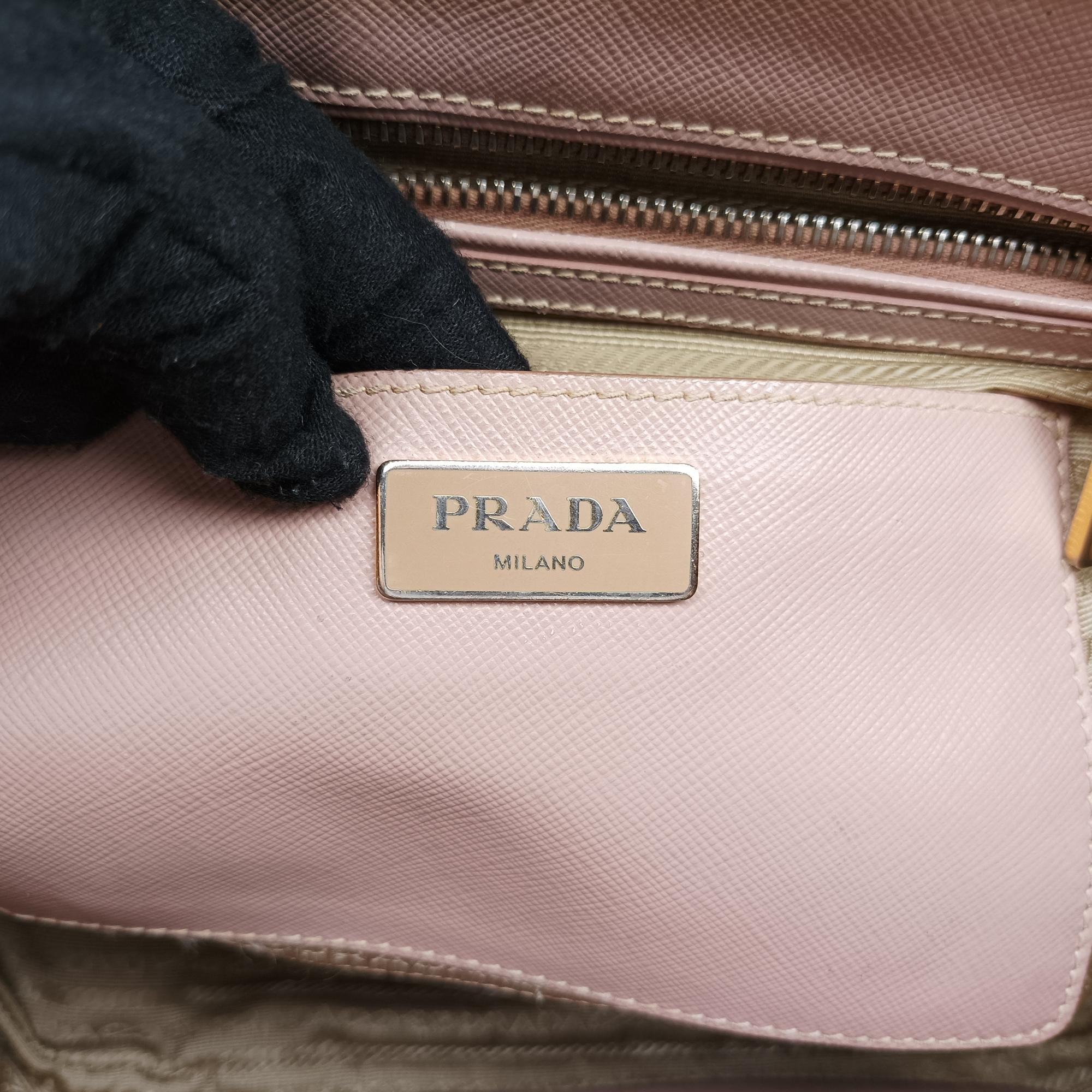 プラダ Prada ショルダーバッグ レディース ガレリア ピンク サフィアーノレザー BN2674 7 O