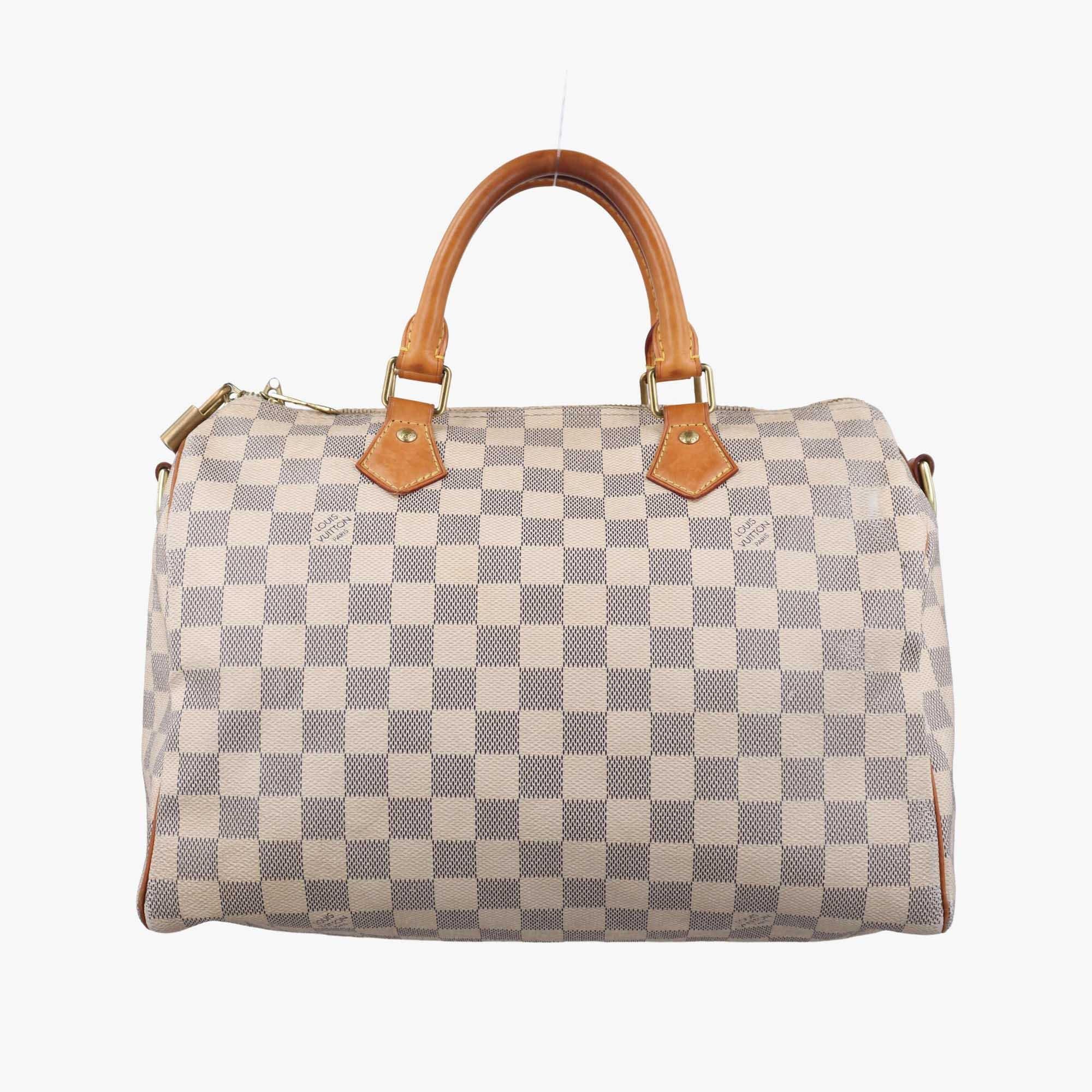 ルイヴィトン Louis Vuitton ボストンバッグ レディース スピーディ30 アズール ダミエキャンバス N41533 SP2145