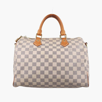 ルイヴィトン Louis Vuitton ボストンバッグ レディース スピーディ30 アズール ダミエキャンバス N41533 SP2145