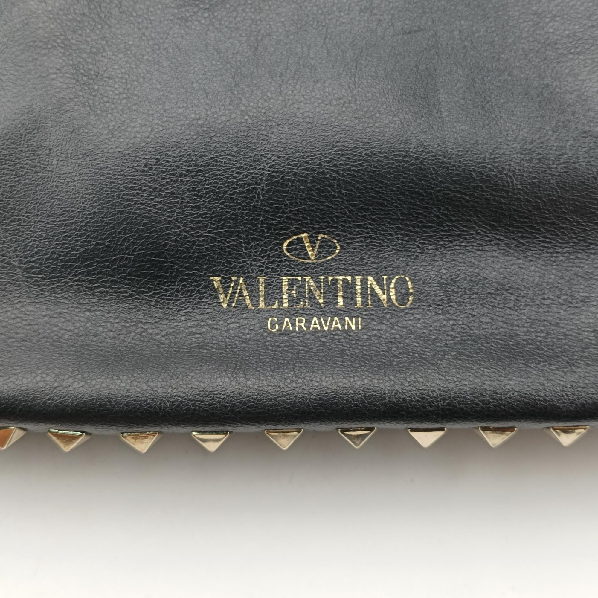 ヴァレンティノ Valentino ショルダーバッグ レディース ロックスタッズ ブラック レザー BS-C195BOL1