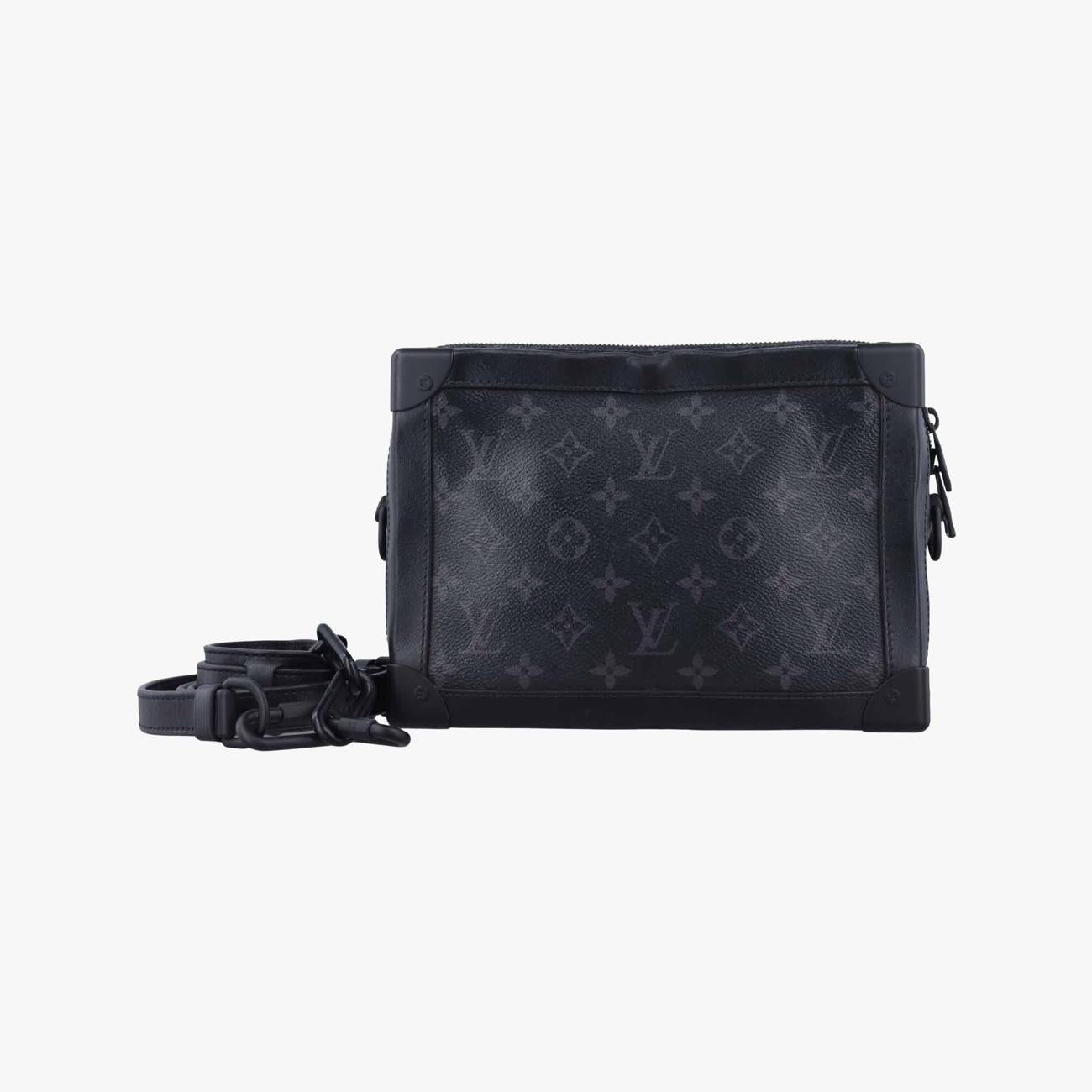 ルイヴィトン Louis Vuitton ショルダーバッグ メンズ ソフトトランク ブラック モノグラム エクリプス M44730 DU0230