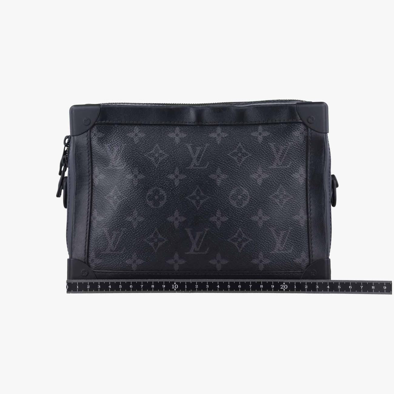 ルイヴィトン Louis Vuitton ショルダーバッグ メンズ ソフトトランク ブラック モノグラム エクリプス M44730 DU0230