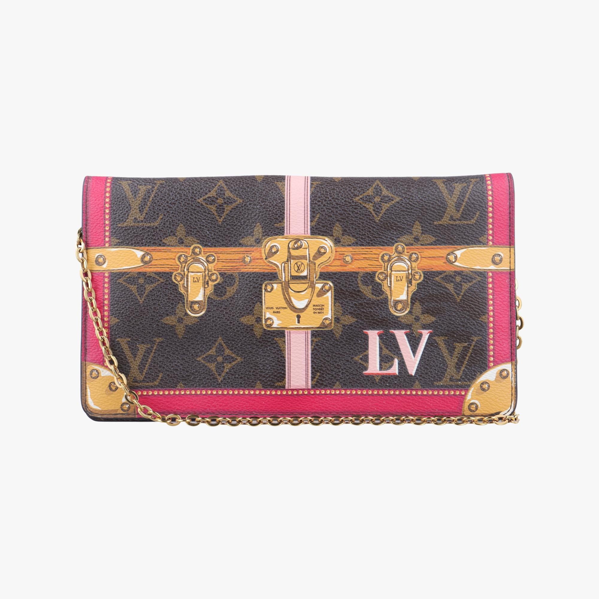 ルイヴィトン Louis Vuitton ショルダーバッグ レディース ポシェット ウィークエンド ブラウン モノグラムキャンバス M62456 UB1128