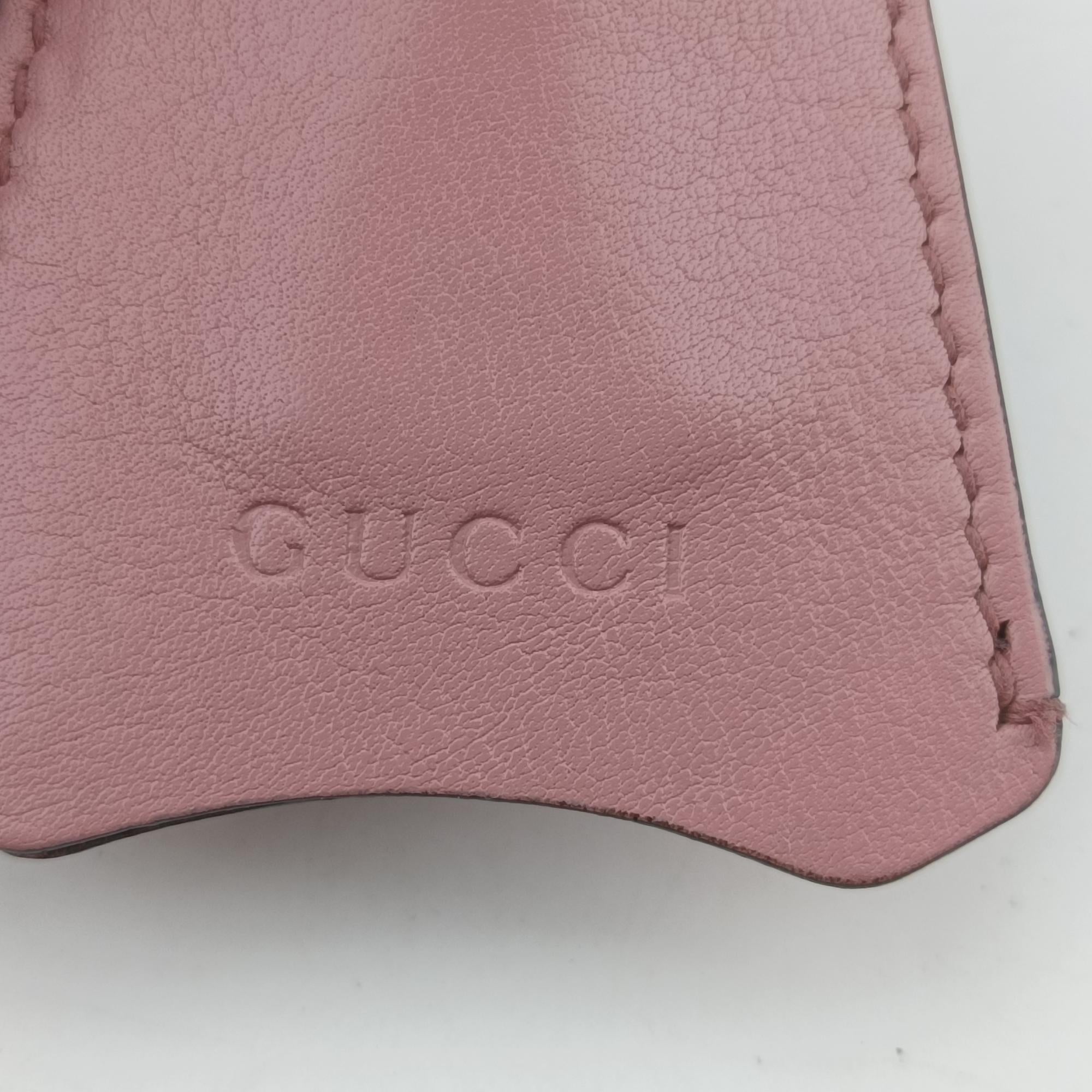 グッチ Gucci ショルダーバッグ レディース パドロック ピンク レザー 432182 I021190426