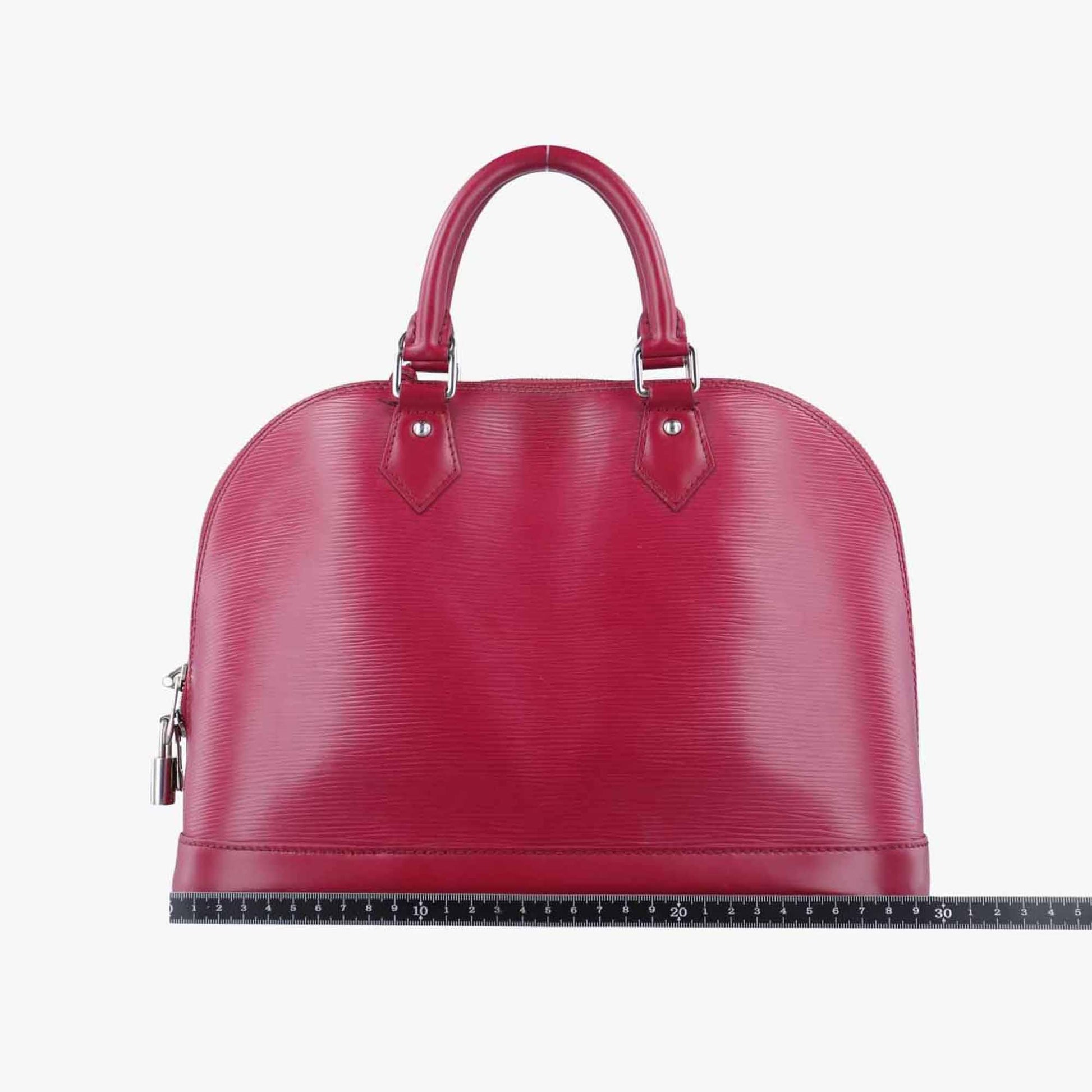 ルイヴィトン Louis Vuitton ハンドバッグ レディース アルマPM ワインレッド エピ M40490 FL0154