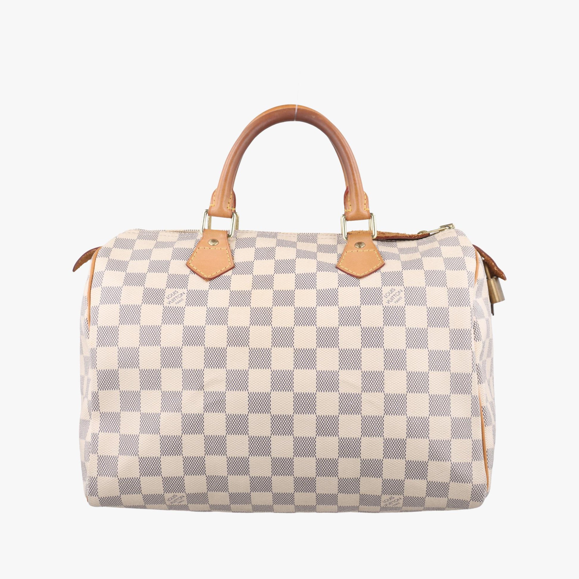 ルイヴィトン Louis Vuitton ボストンバッグ レディース スピーディ30 アズール ダミエキャンバス N41533 BA4162