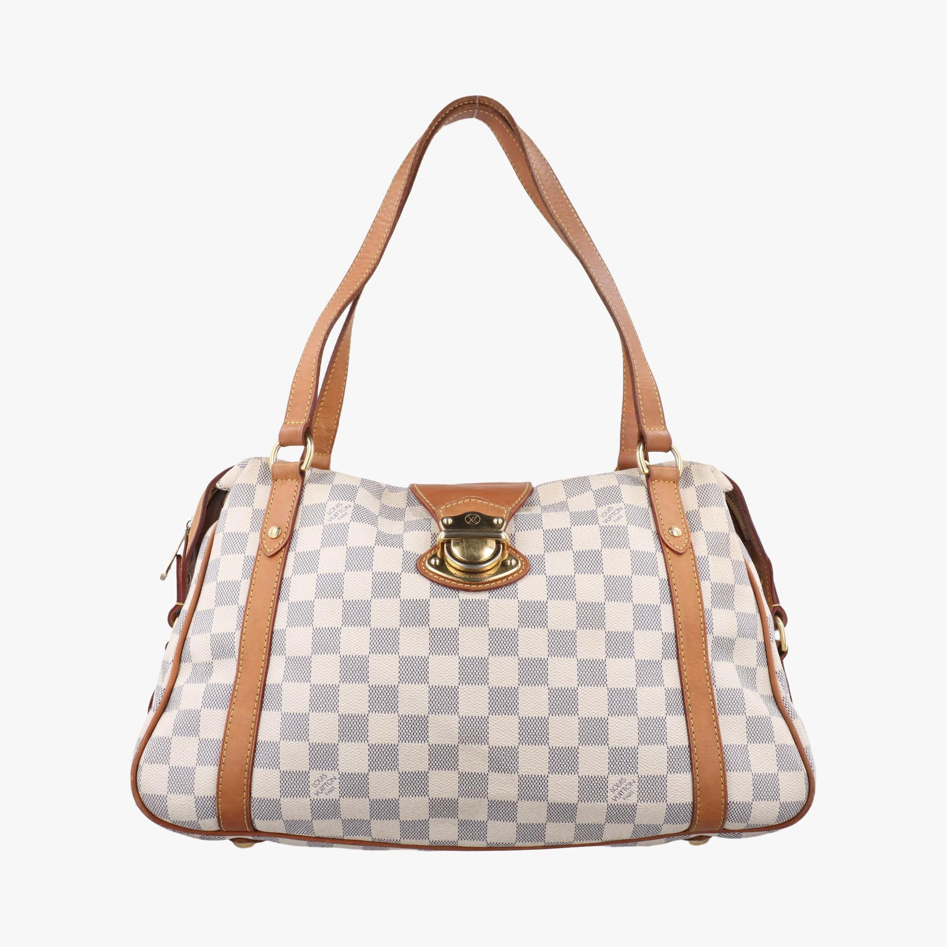 ルイヴィトン Louis Vuitton ショルダーバッグ レディース ストレーザPM アズール ダミエキャンバス N42220 TR0171