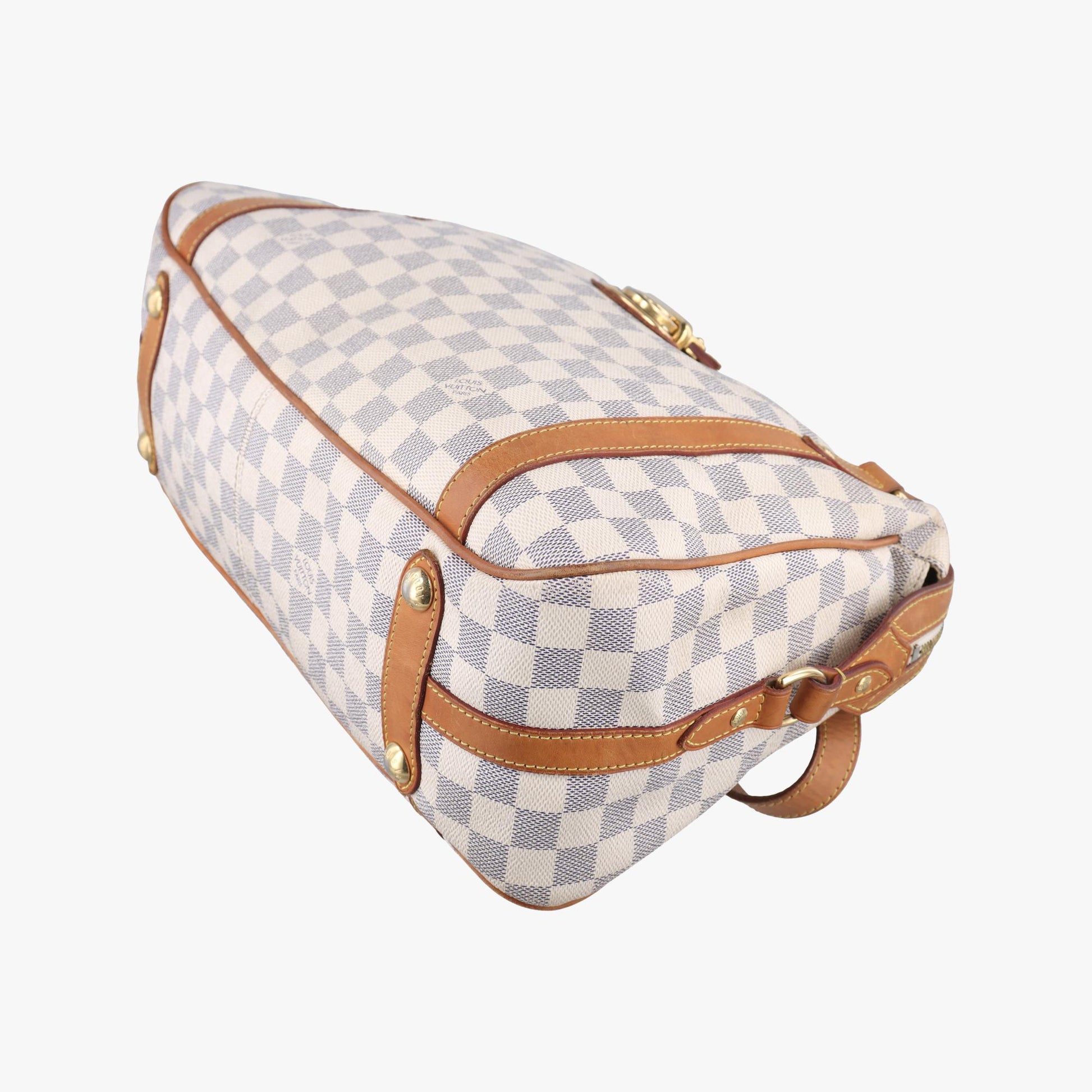 ルイヴィトン Louis Vuitton ショルダーバッグ レディース ストレーザPM アズール ダミエキャンバス N42220 TR0171