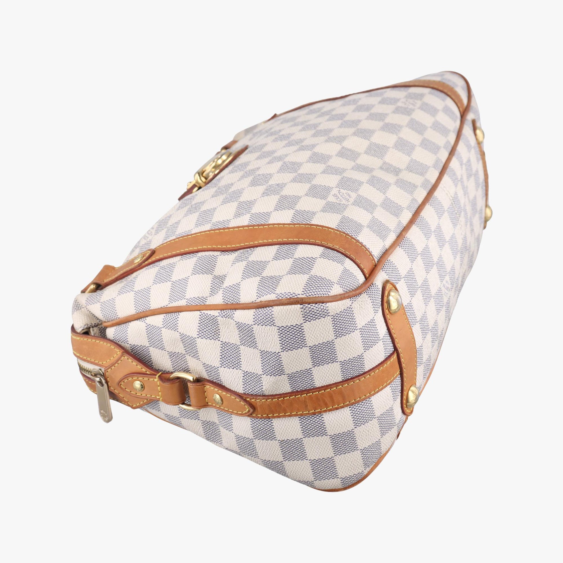 ルイヴィトン Louis Vuitton ショルダーバッグ レディース ストレーザPM アズール ダミエキャンバス N42220 TR0171