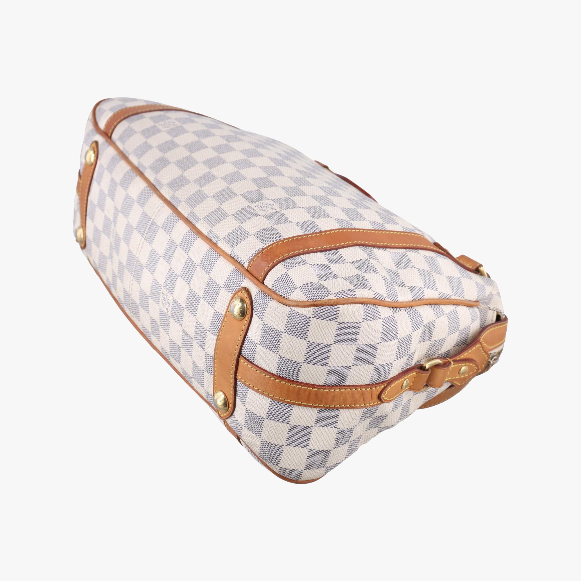 ルイヴィトン Louis Vuitton ショルダーバッグ レディース ストレーザPM アズール ダミエキャンバス N42220 TR0171