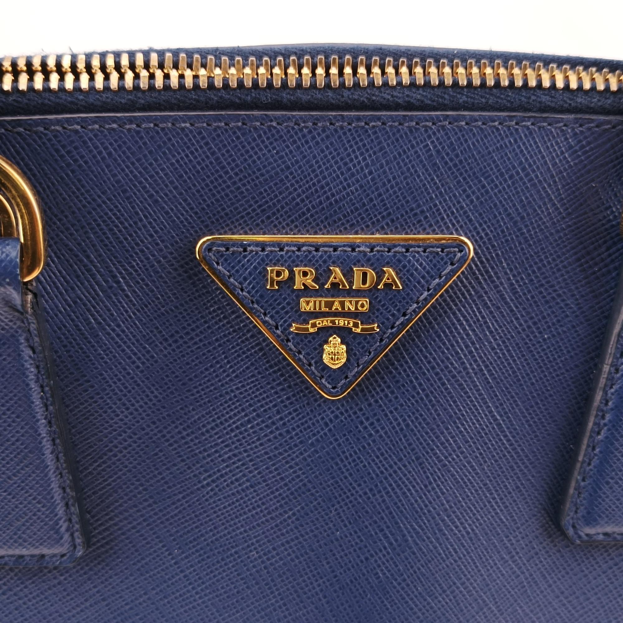 プラダ Prada ショルダーバッグ レディース プロムナード ブルー サフィアーノレザー BL0837 231