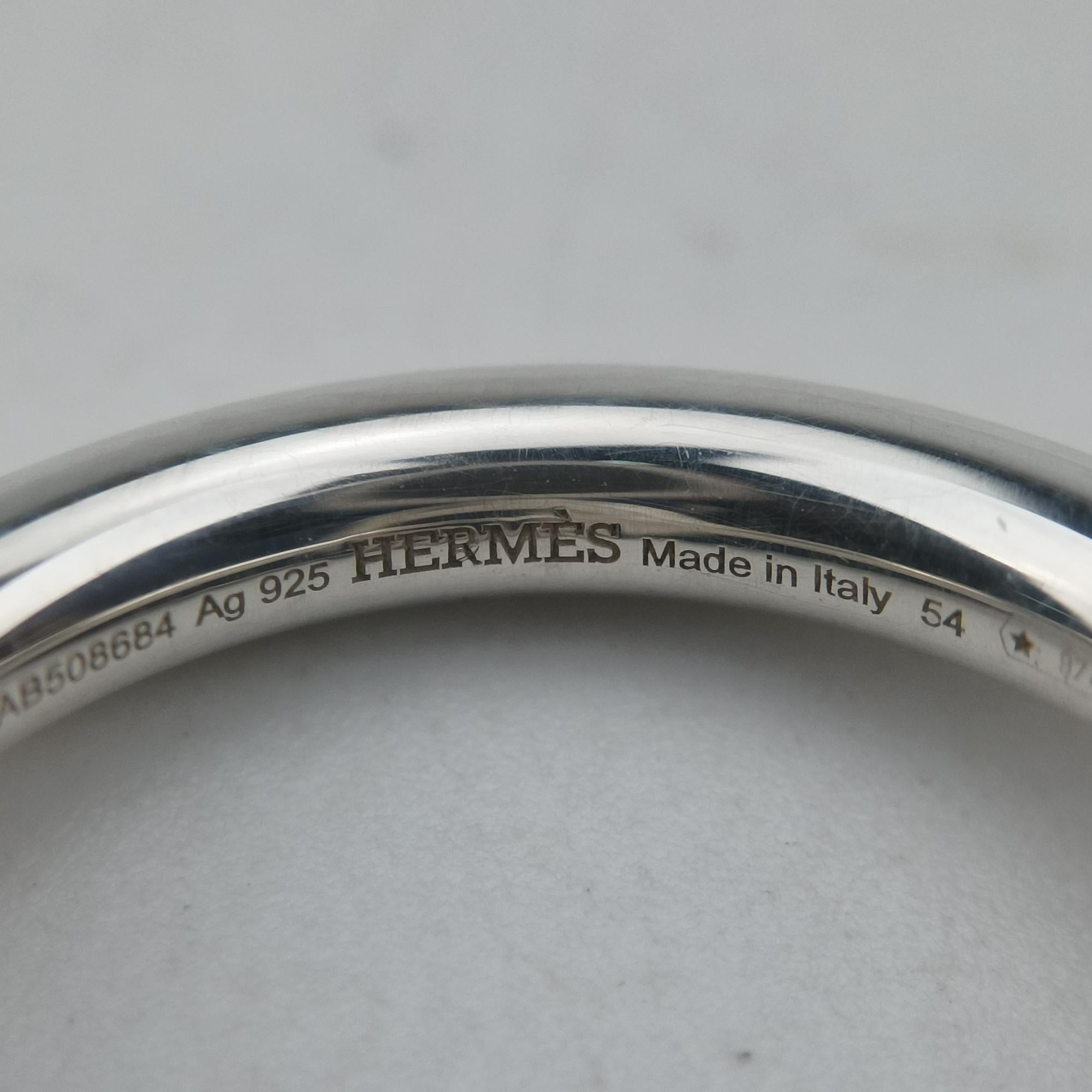 エルメス Hermes リング レディース エシャペ シルバー Ag925 22AB508684