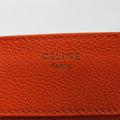 セリーヌ Celine ハンドバッグ レディース ラゲージミニショッパー オレンジ レザー W-GA-0181