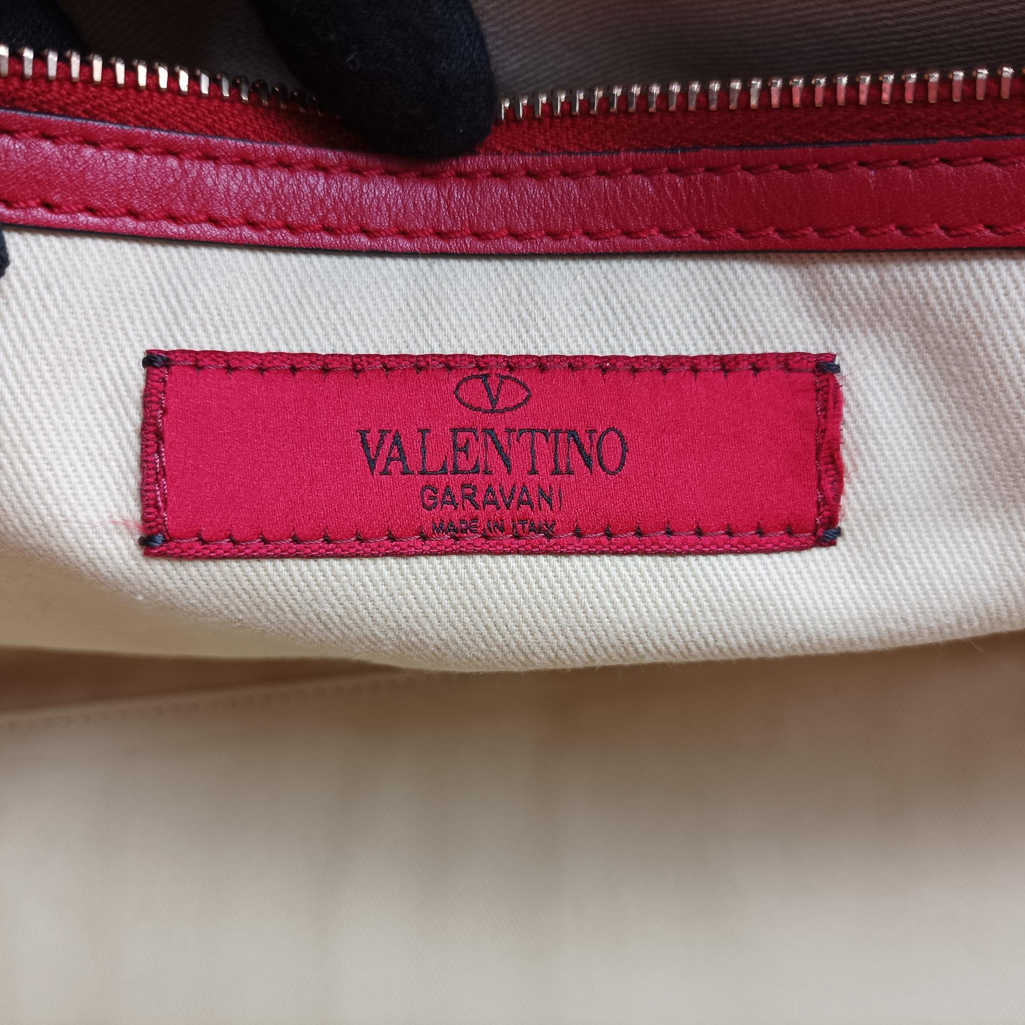 ヴァレンティノ Valentino ショルダーバッグ レディース ロックスタッズ レッド レザー BL-I339BOL2