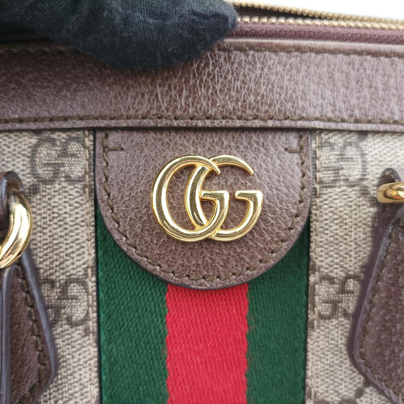 グッチ Gucci ショルダーバッグ レディース オフィディア グレー PVCコーティングキャンバス×レザー 524537 E027139867