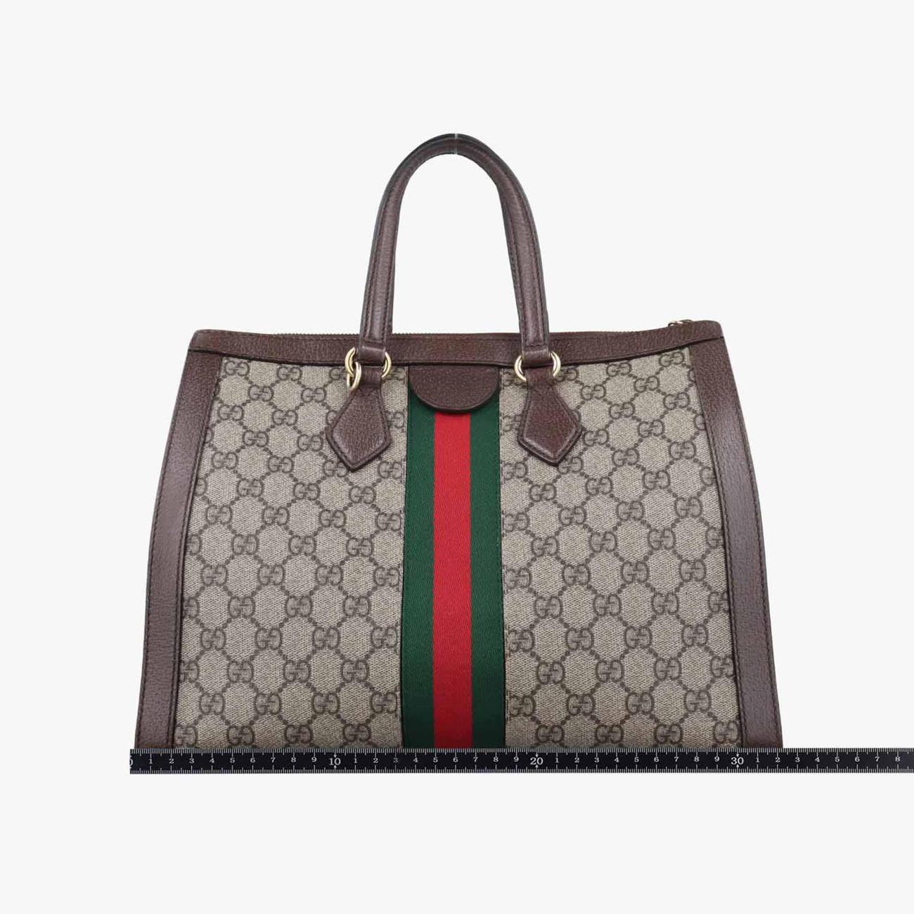 グッチ Gucci ショルダーバッグ レディース オフィディア グレー PVCコーティングキャンバス×レザー 524537 E027139867