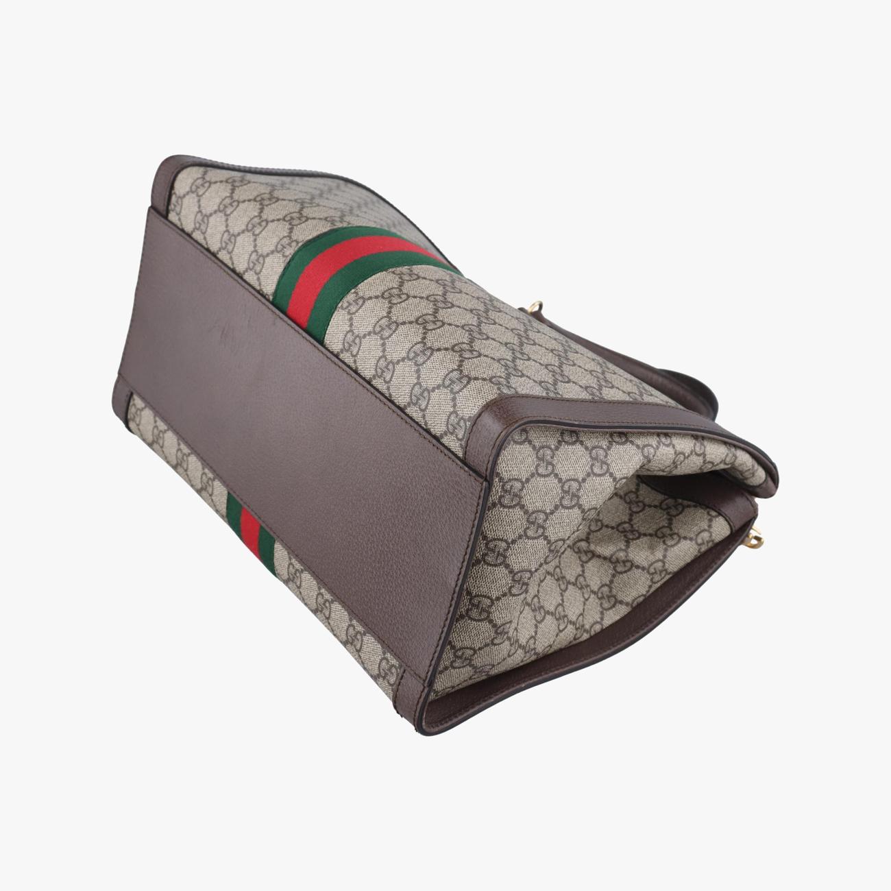 グッチ Gucci ショルダーバッグ レディース オフィディア グレー PVCコーティングキャンバス×レザー 524537 E027139867