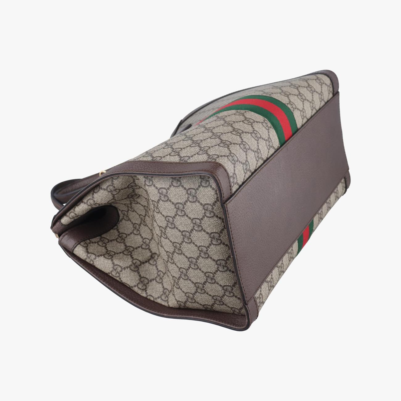 グッチ Gucci ショルダーバッグ レディース オフィディア グレー PVCコーティングキャンバス×レザー 524537 E027139867