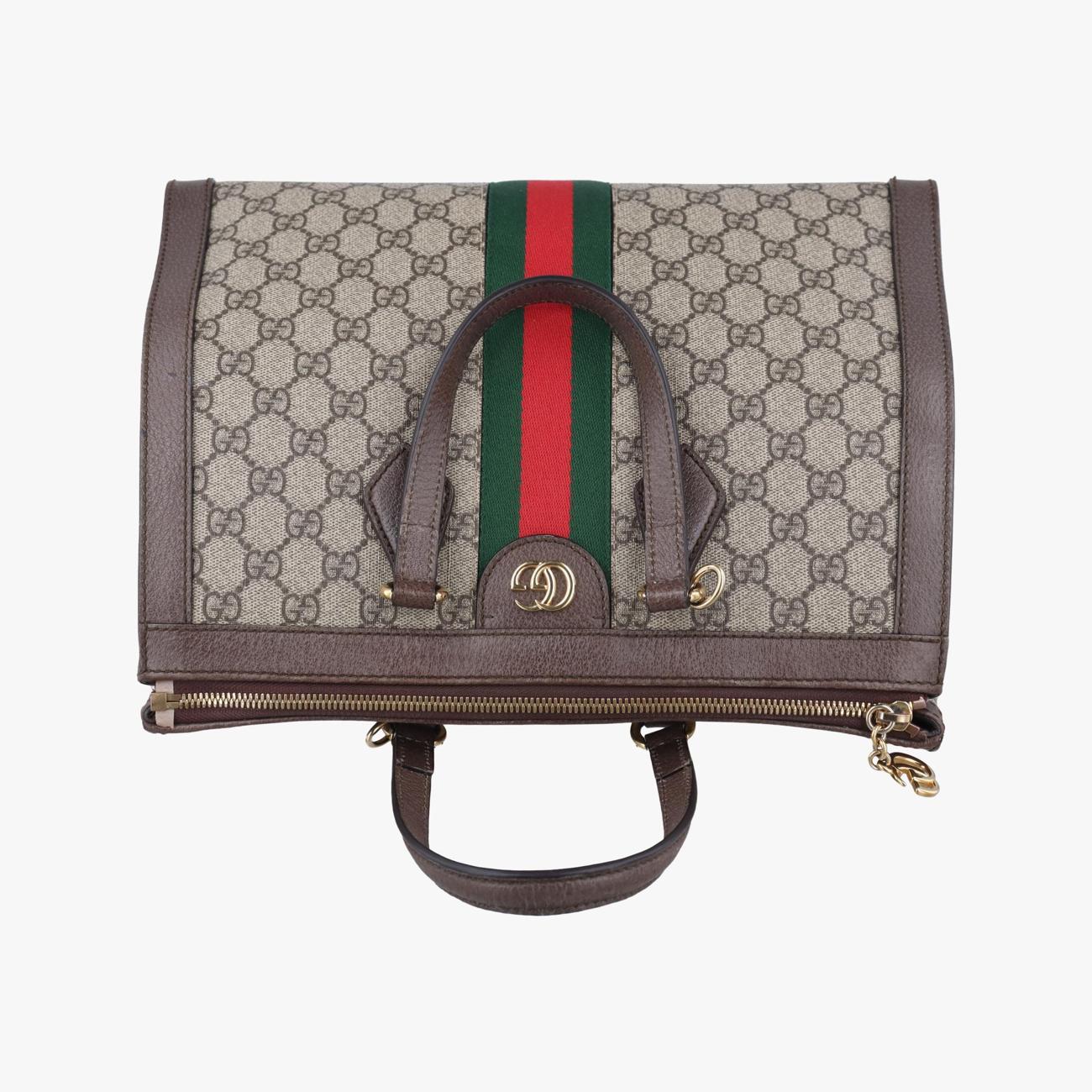 グッチ Gucci ショルダーバッグ レディース オフィディア グレー PVCコーティングキャンバス×レザー 524537 E027139867