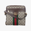 グッチ Gucci ショルダーバッグ レディース オフィディア ブラウン×グリーン×レッド PVCコーティングキャンバス×レザー 547926 G029349708